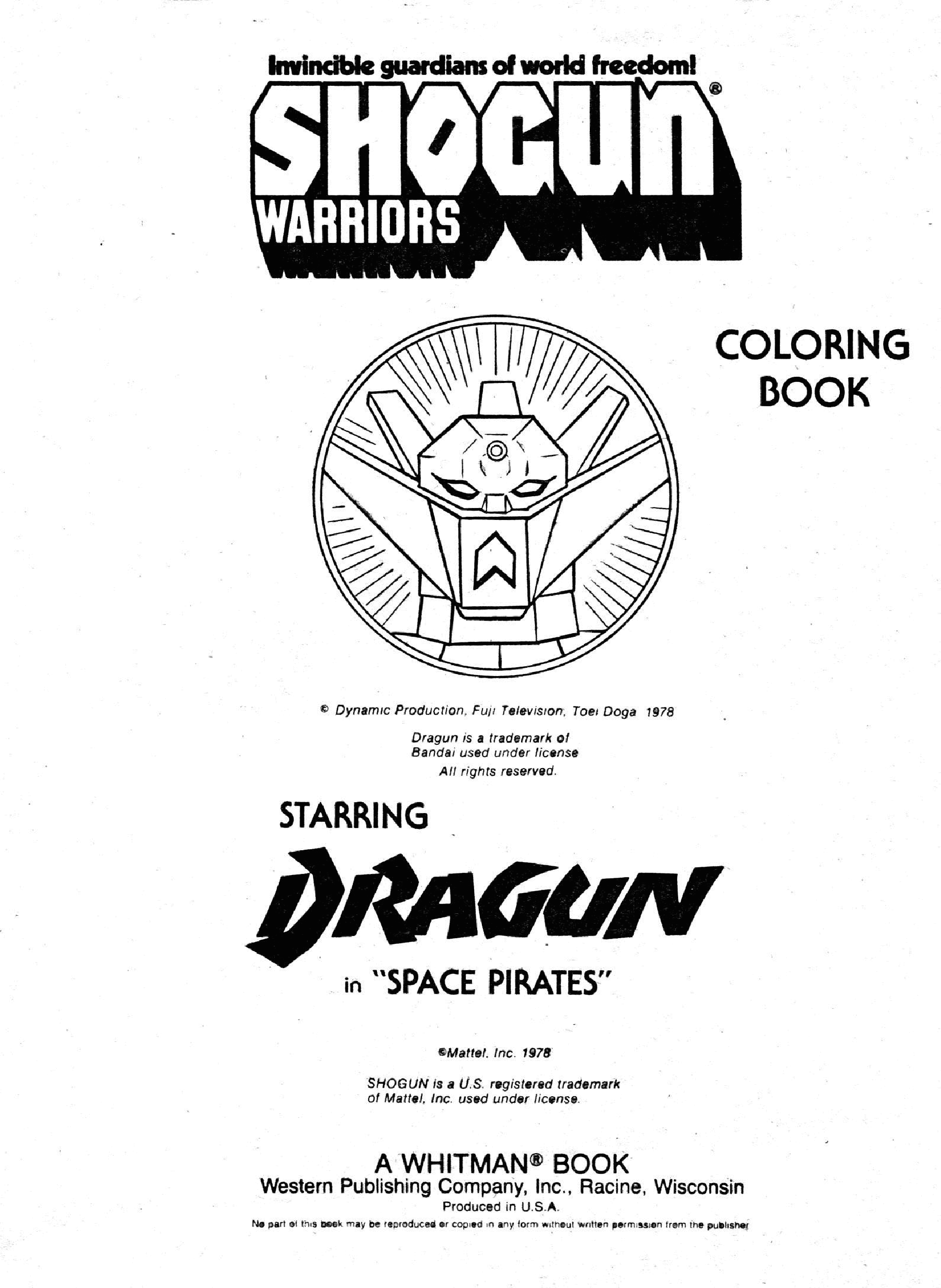Shogun Warriors dragun Coloring book (whitman 1978 C2C)(EABOD).pdf,第3页预览