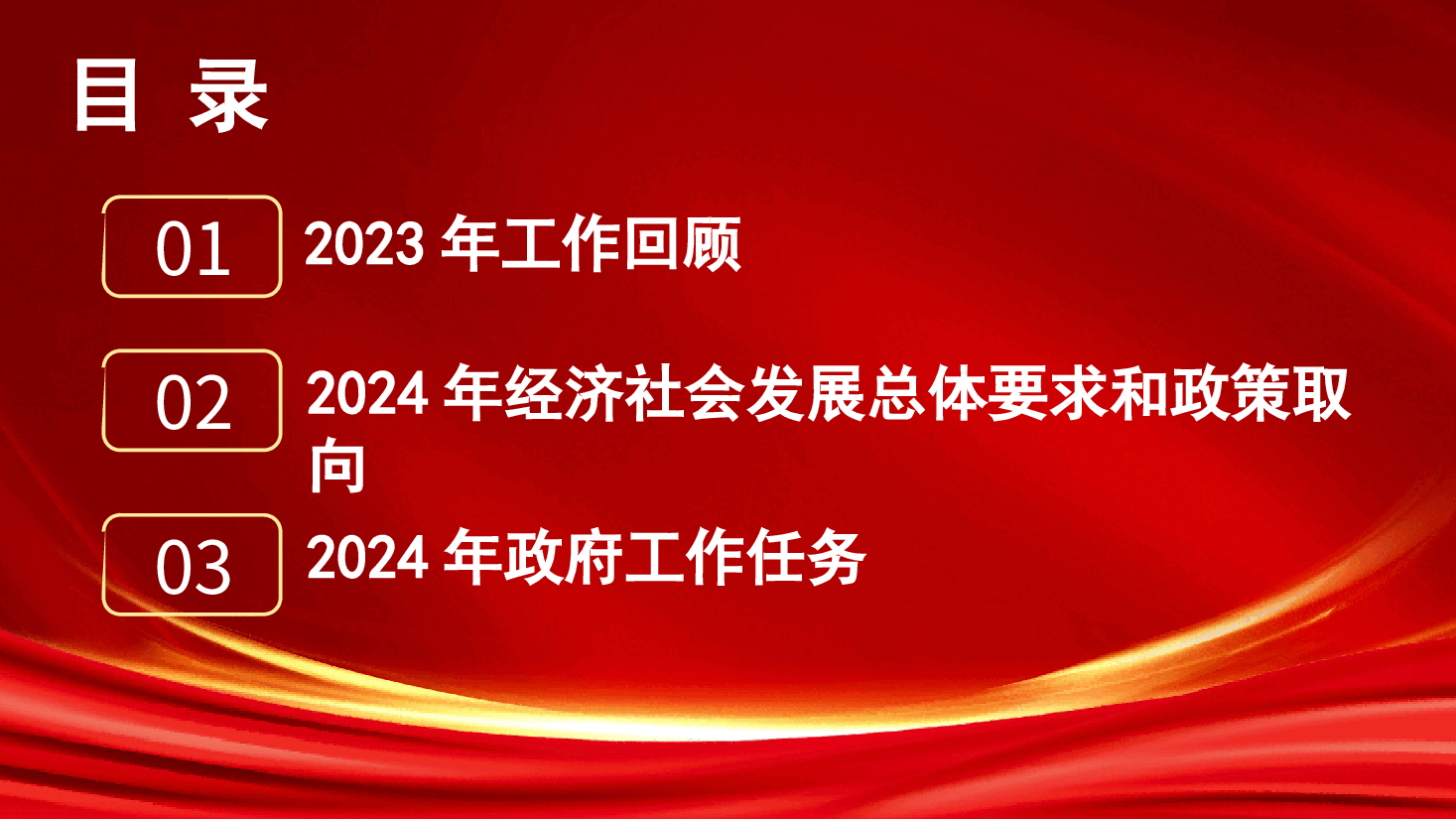 两会党课ppt+讲稿:2024年政府工作报告全文学习.pptx,第2页预览