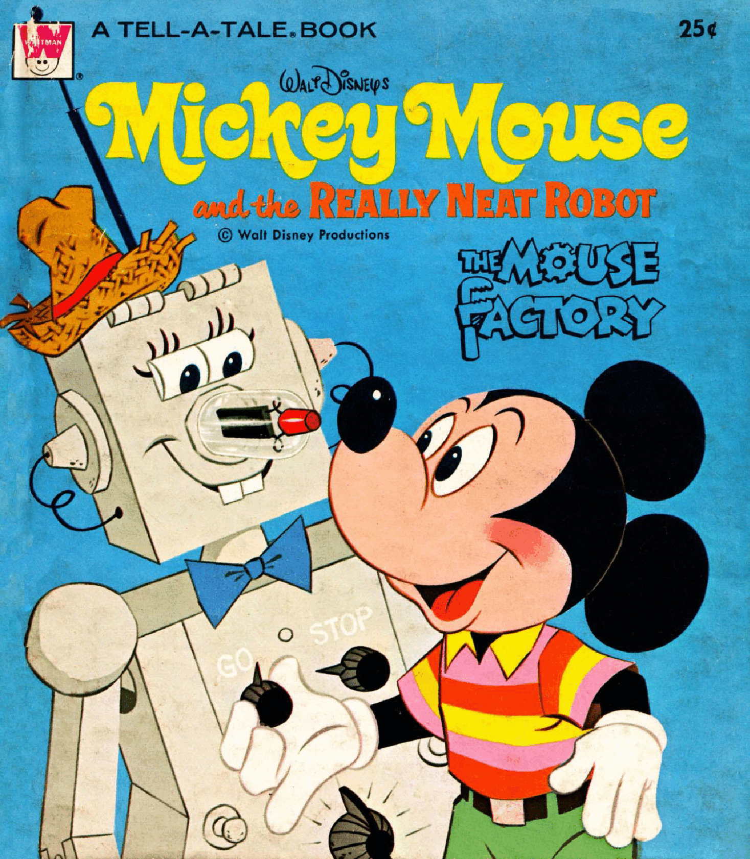 英文绘本：Mickey Mouse and the Really Neat Robot.pdf，第1页预览