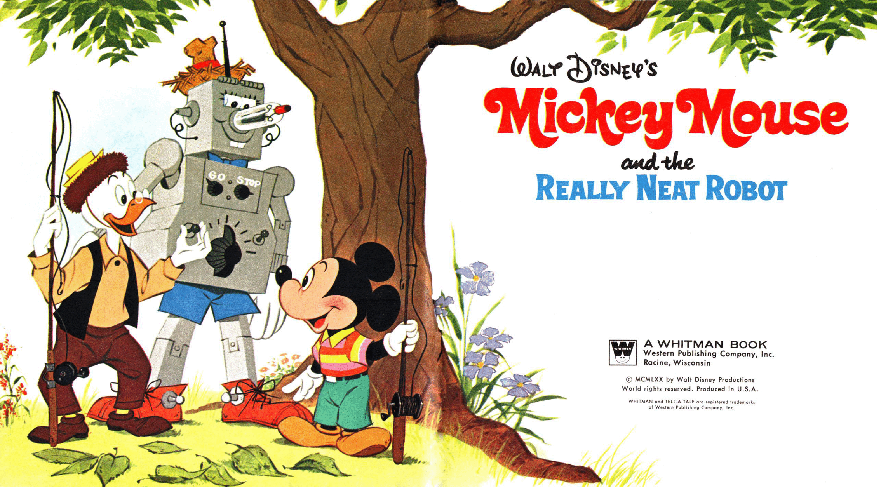 英文绘本：Mickey Mouse and the Really Neat Robot.pdf，第3页预览