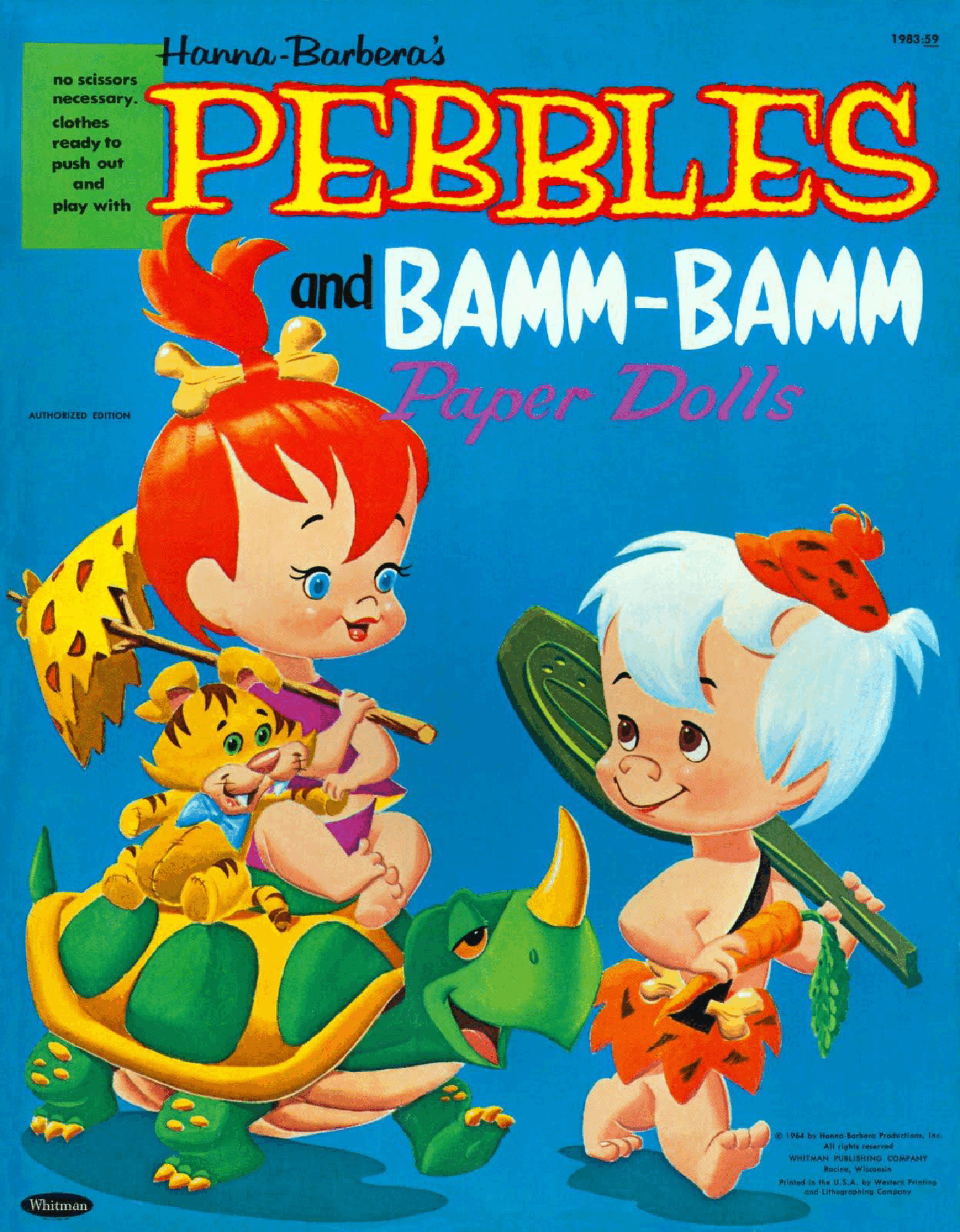 英文绘本:Pebbles and Bamm-Bamm Paper Dolls.pdf,第2页预览