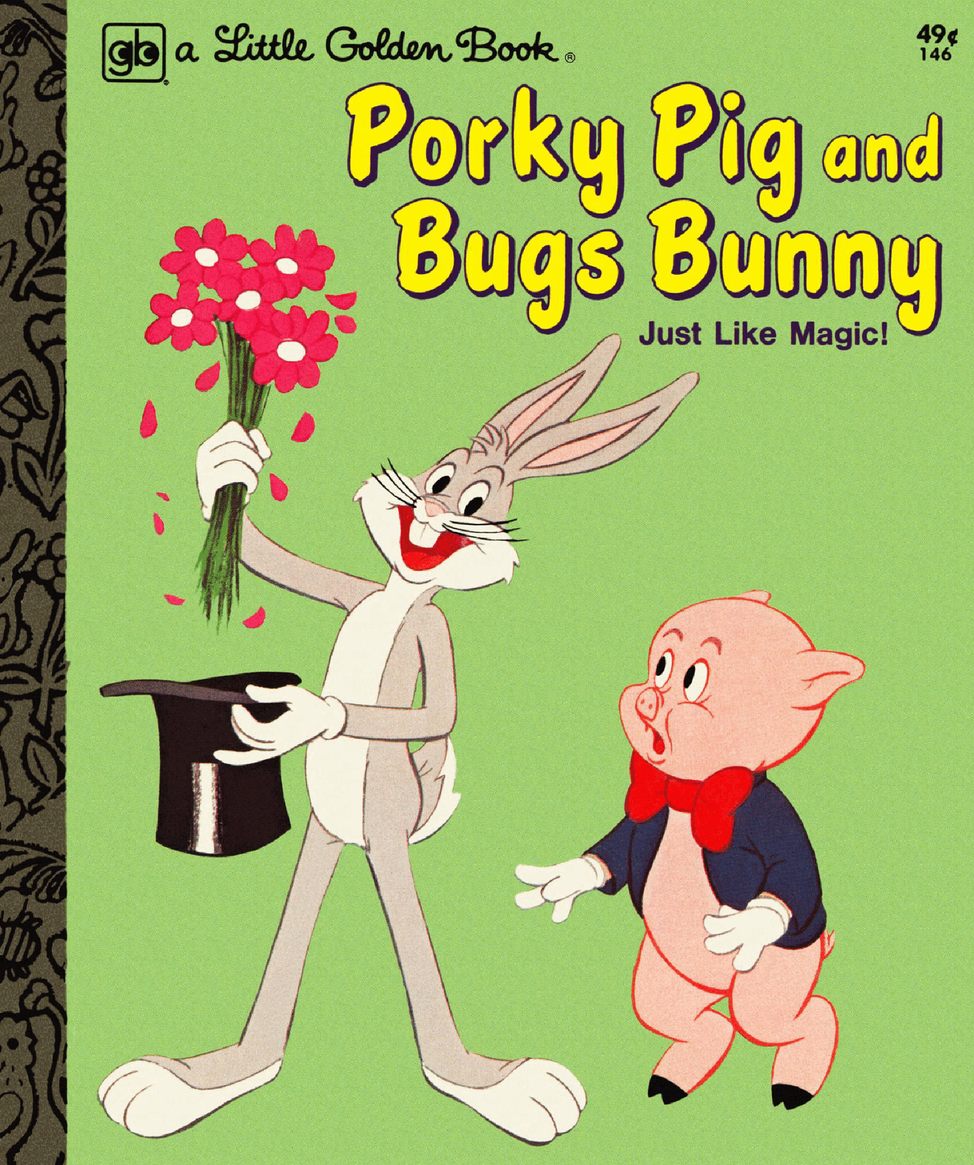 英文绘本：Porky Pig and Bugs Bunny - Just Like Magic (1976) .pdf，第1页预览