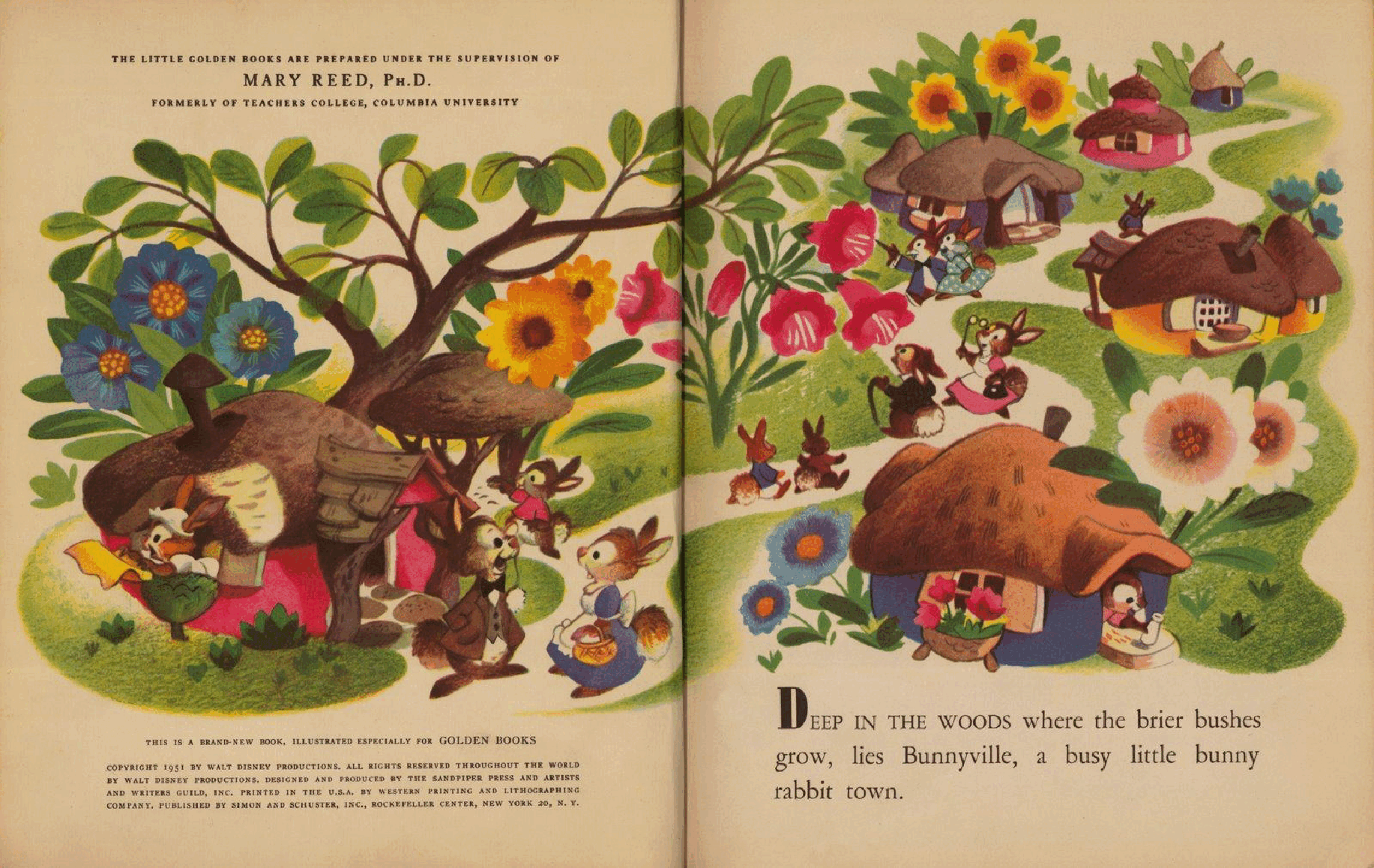 英文绘本:Little Golden Book D021 - Walt Disney's Grandpa Bunny (1951).pdf,第3页预览