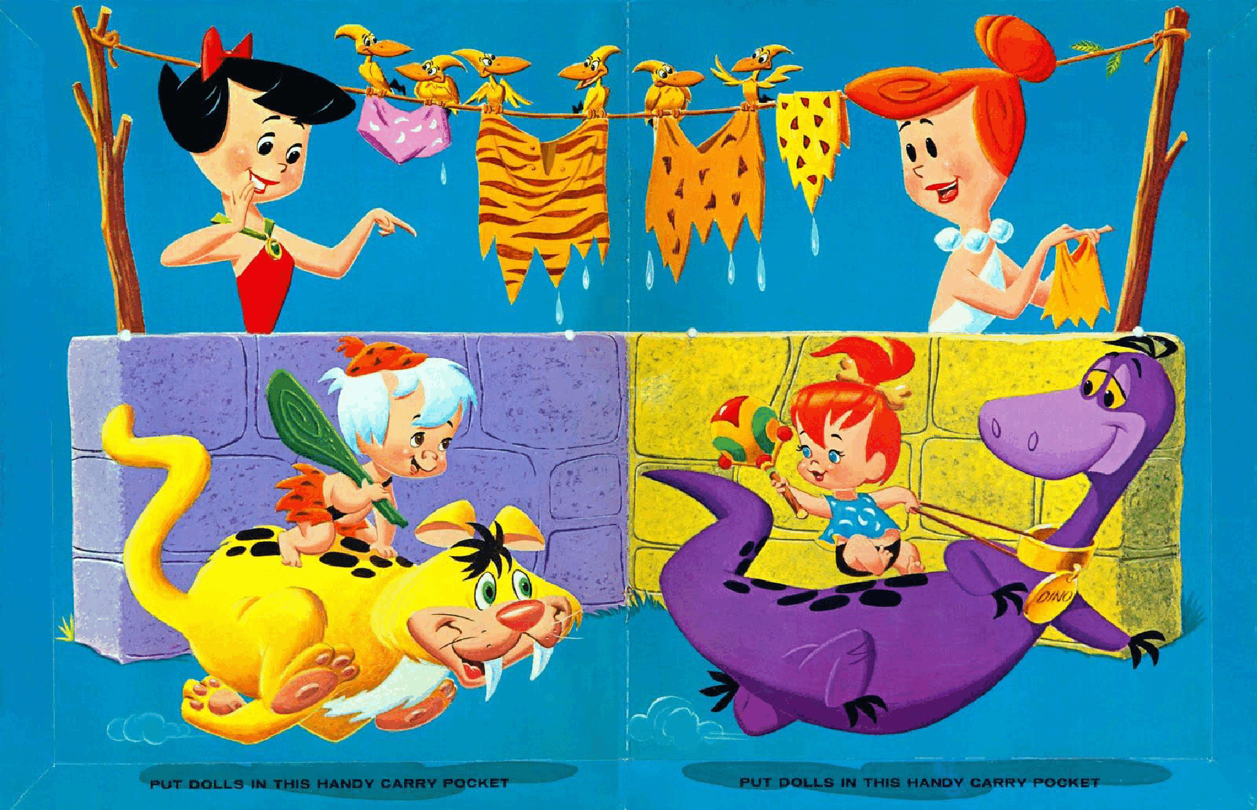 英文绘本:Pebbles and Bamm-Bamm Paper Dolls.pdf,第4页预览