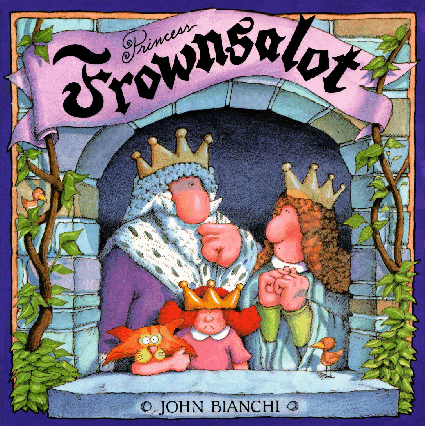 英文绘本：frownsalot.pdf，第1页预览