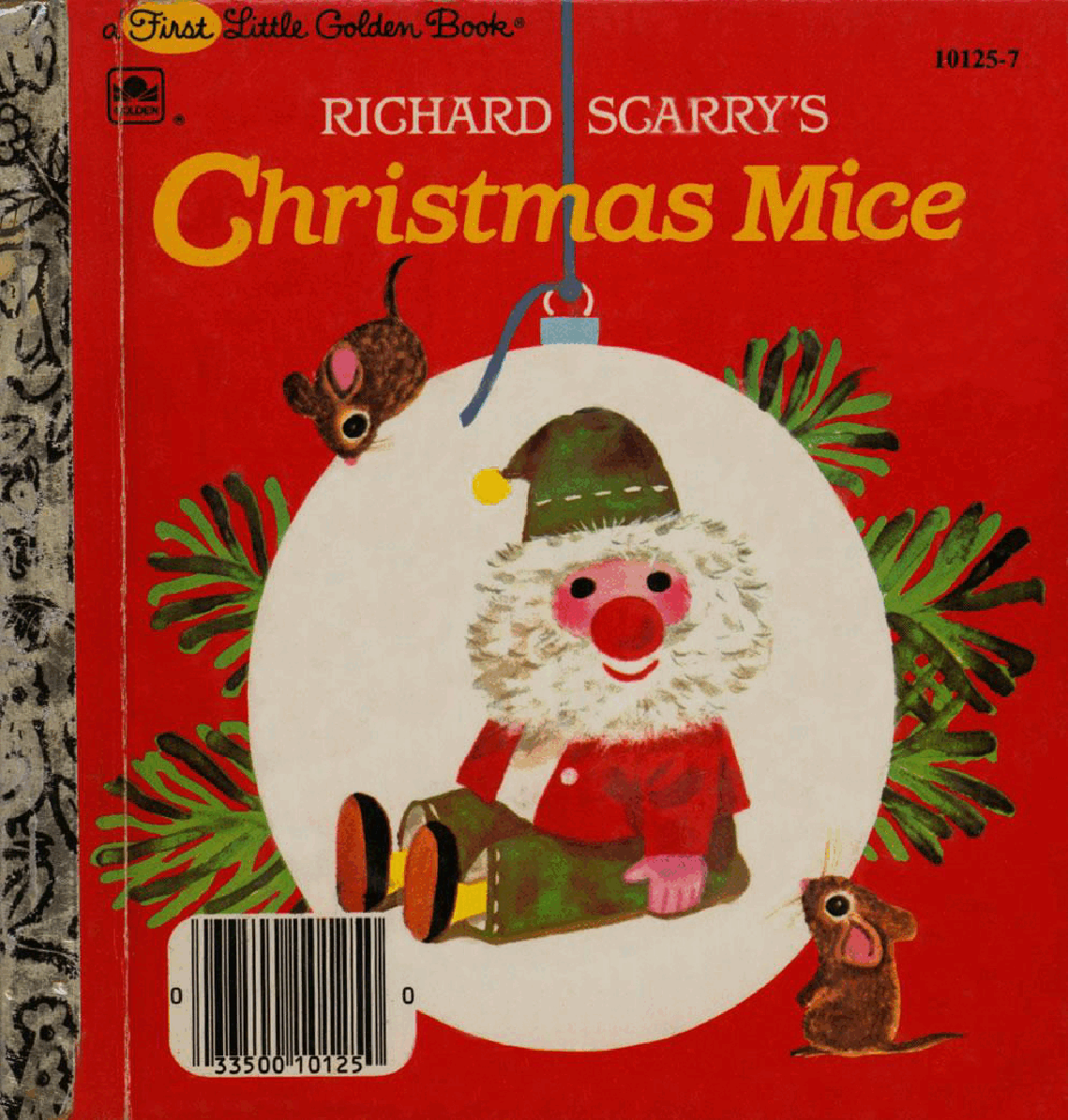 英文绘本:Little Golden Book NN - Richard Scarry's Christmas Mice (1965) (goldengems).pdf,第1页预览