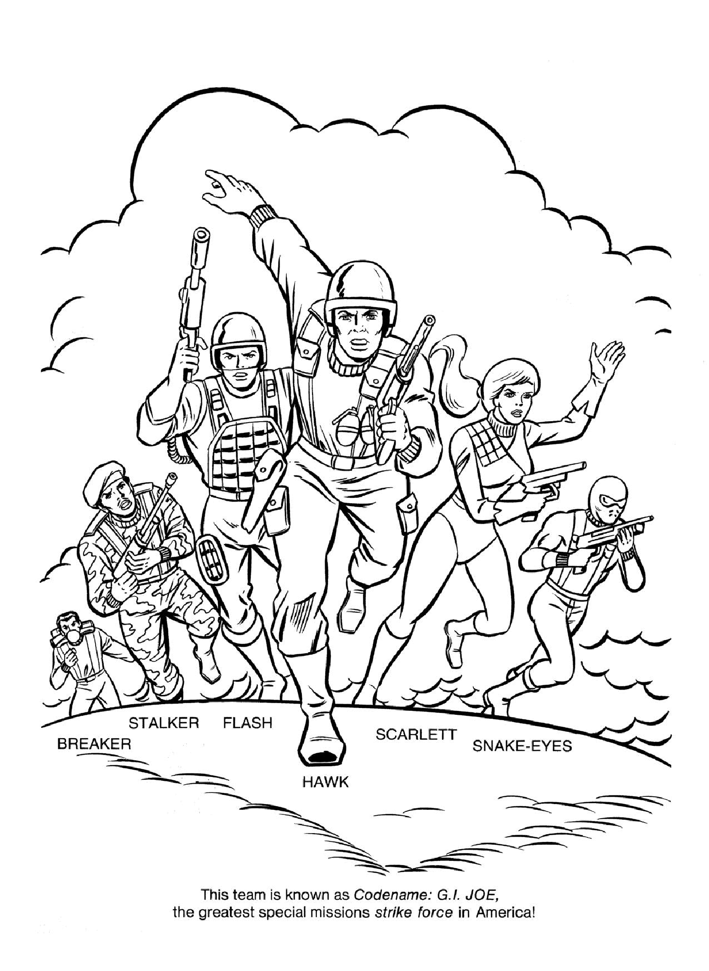 英文绘本：Marvel Books - G.I. Joe - Operation Decoy (1983).pdf，第3页预览