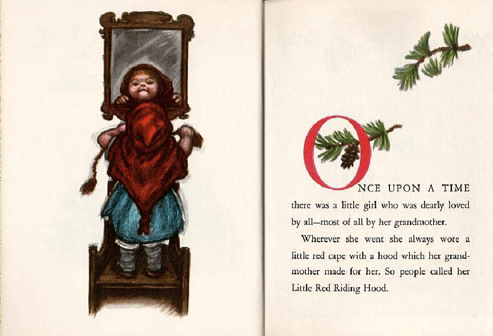 英文绘本:Little Red Riding Hood (Little Golden Book).pdf,第4页预览