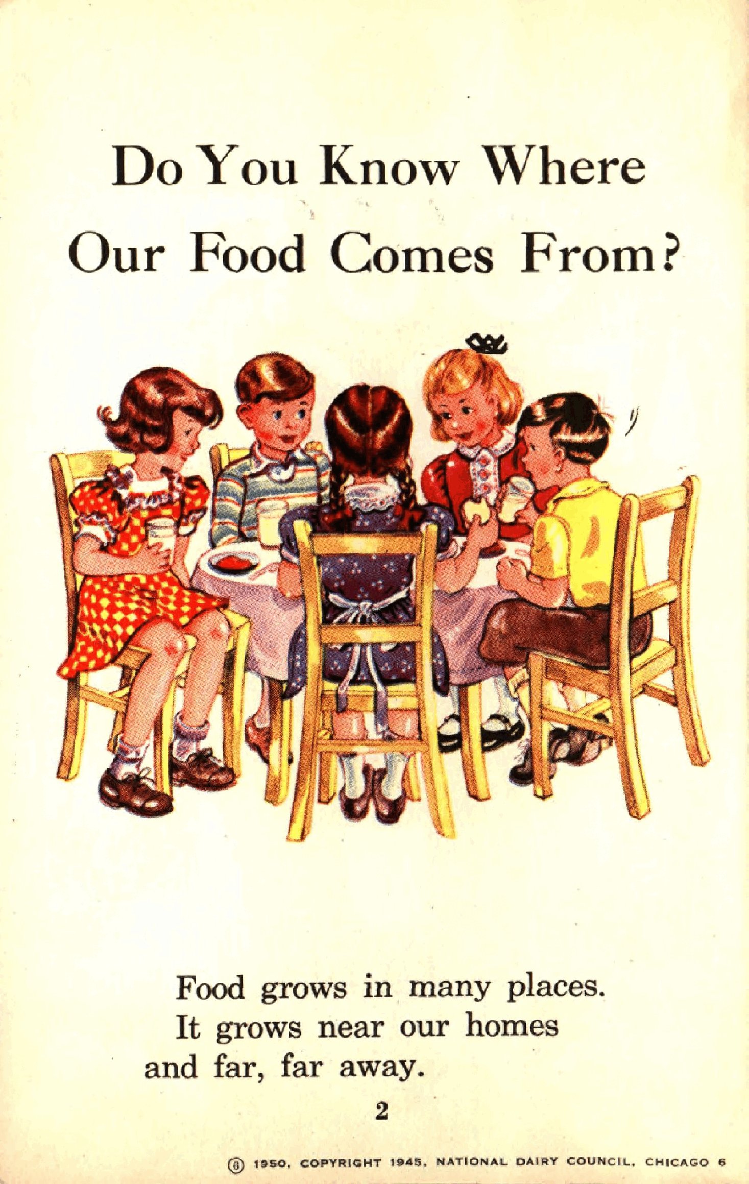 英文绘本:Our Food - Where It Comes From (1950).pdf,第3页预览