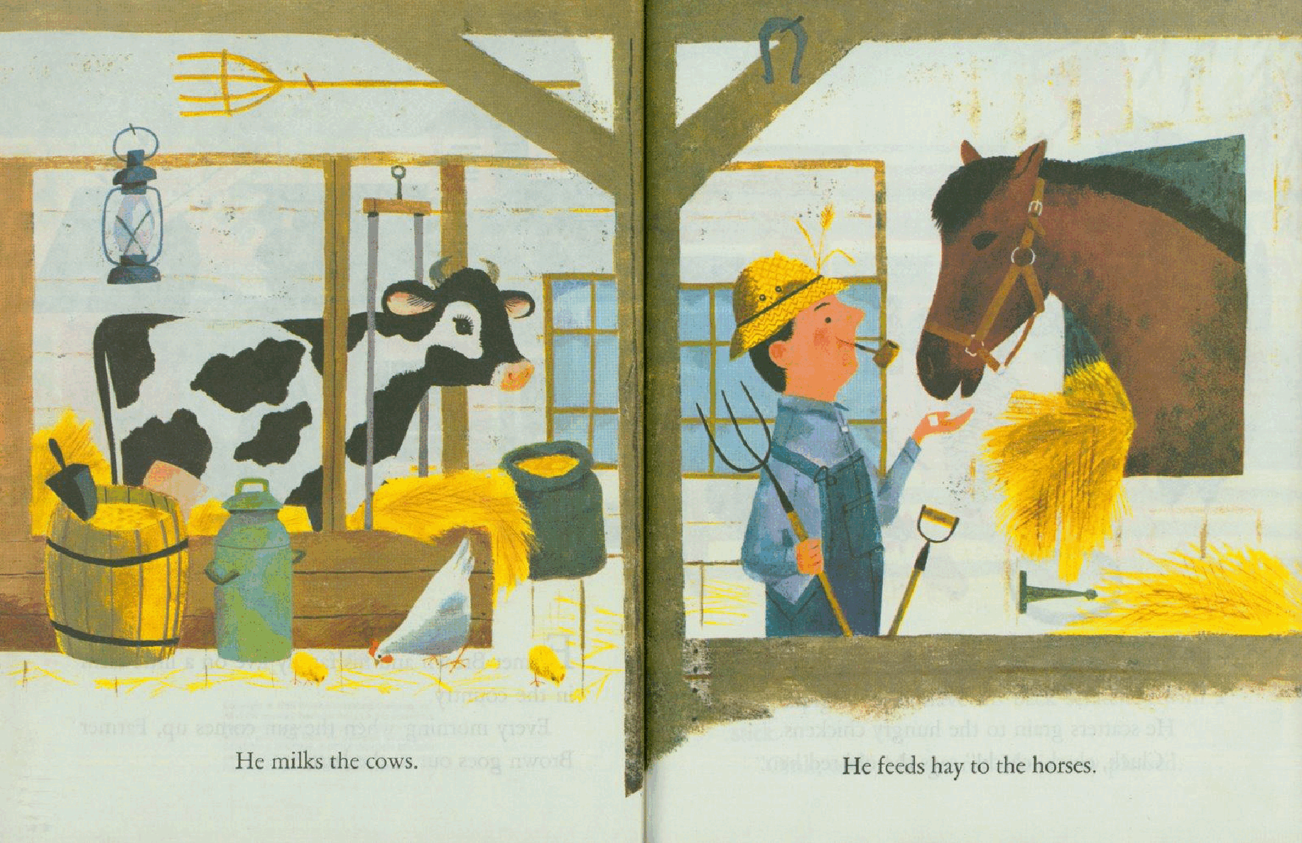 英文绘本:Little Golden Book NN - A Day on the Farm (1960) (goldengems).pdf,第4页预览