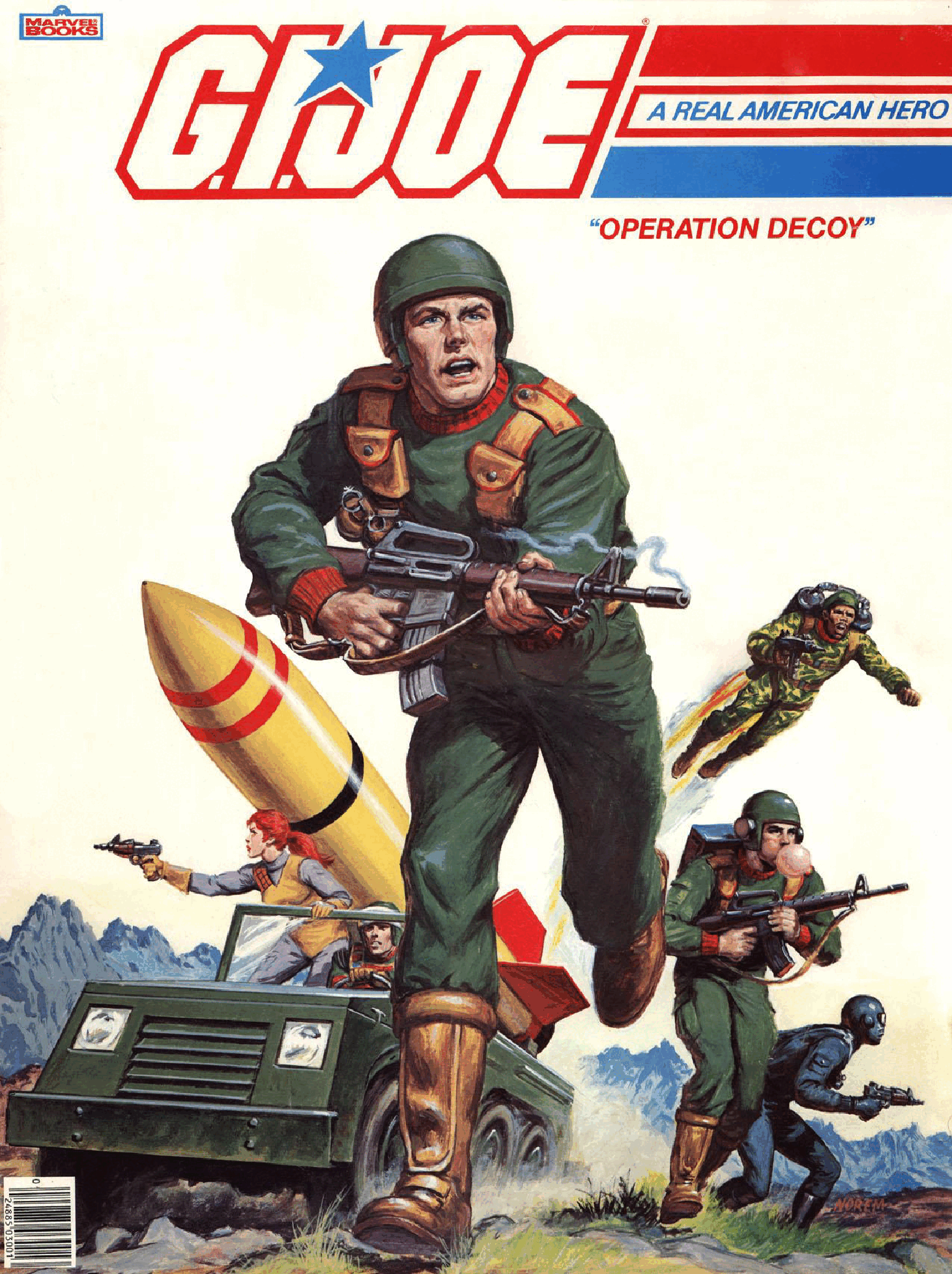 英文绘本：Marvel Books - G.I. Joe - Operation Decoy (1983).pdf，第1页预览