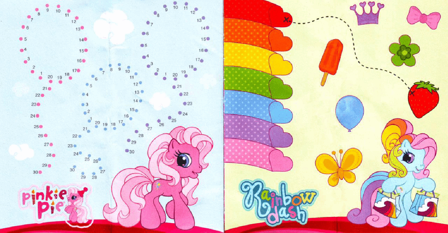 英文绘本:My Little Pony Activity Booklet.pdf,第2页预览