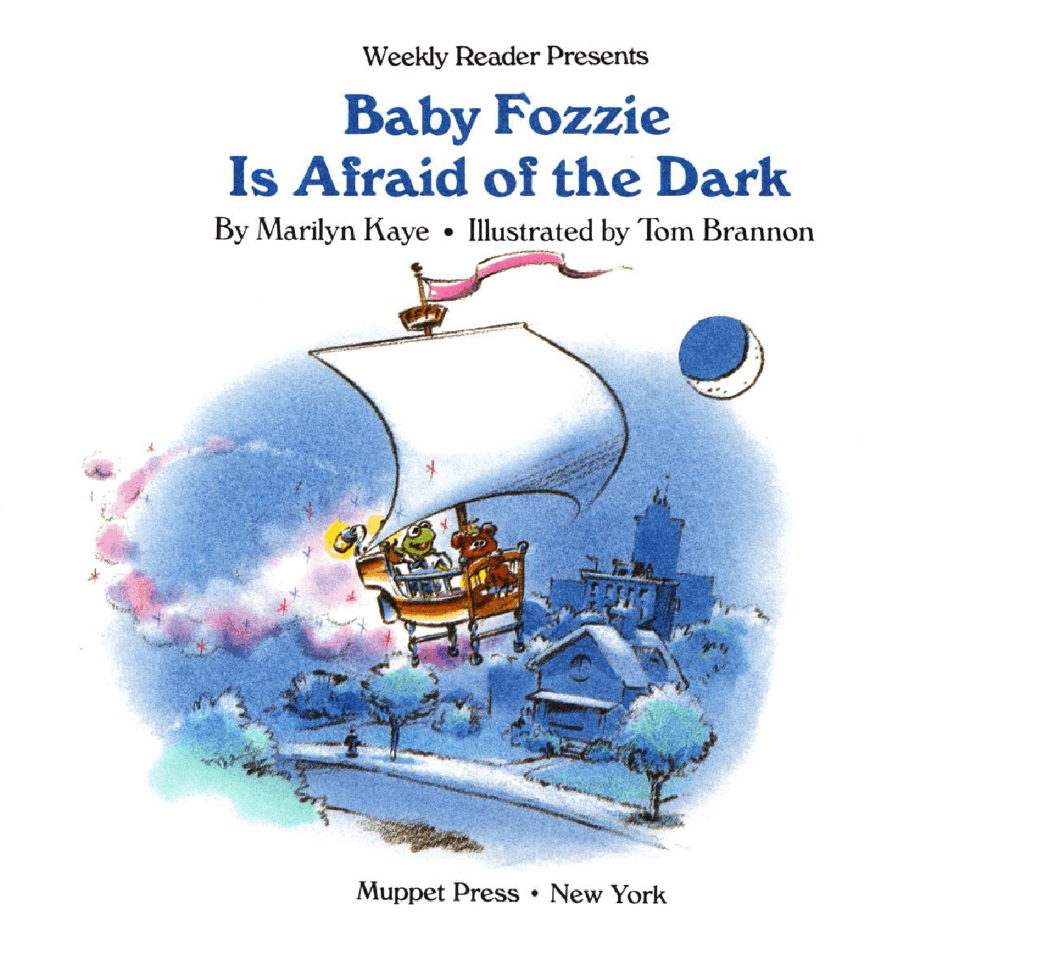 英文绘本:Muppet Babies - Baby Fozzie is Afraid of the Dark.pdf,第4页预览