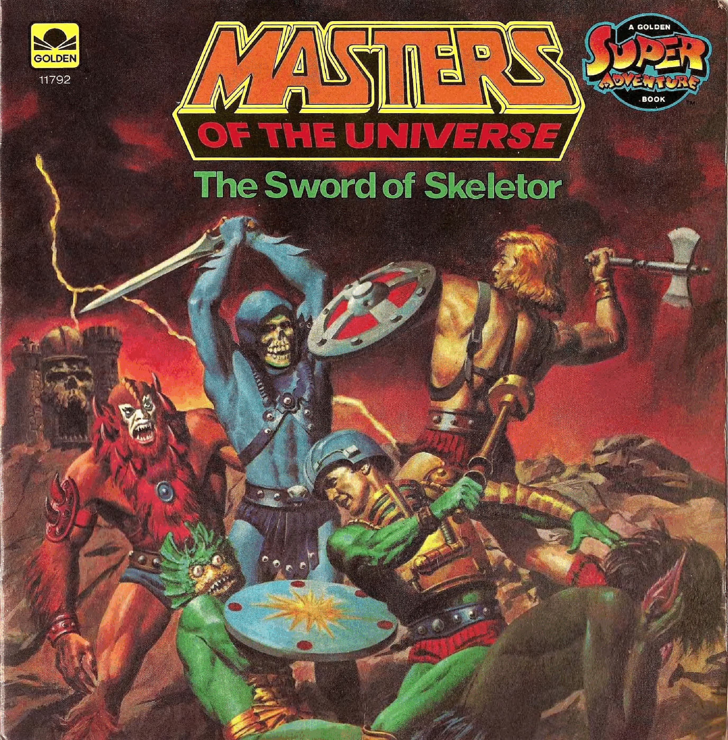 英文绘本:Masters Of The Universe - The Sword of Skeletor .pdf,第1页预览