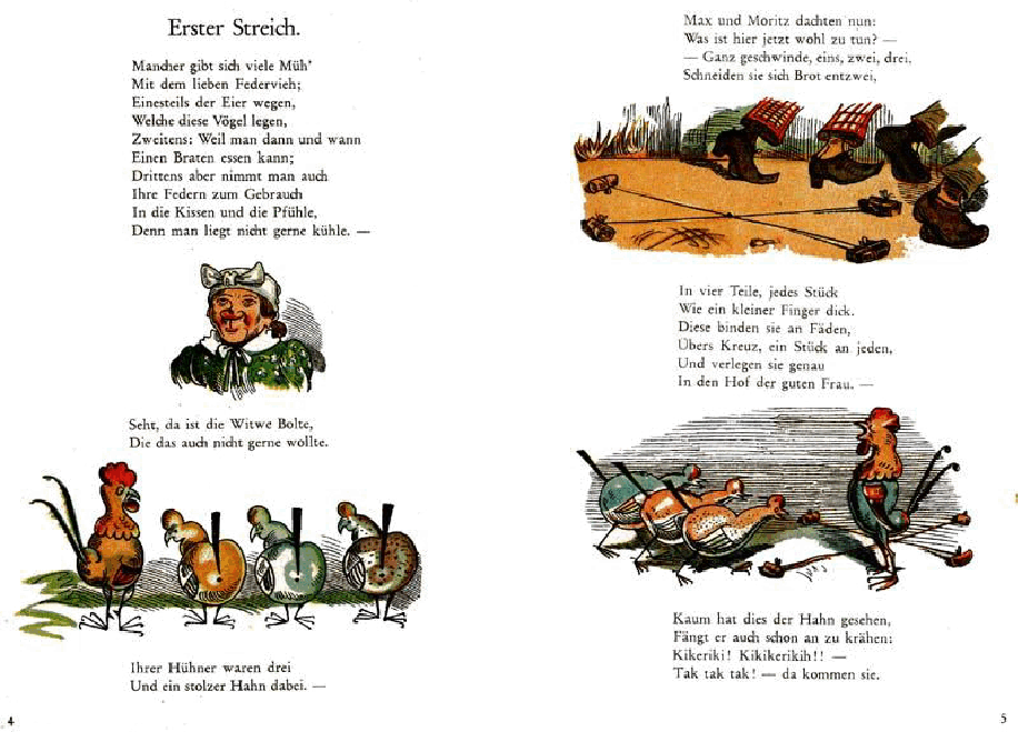 英文绘本:Max und Moritz (Braun & Schneider) (1925) (Deusche).pdf,第4页预览