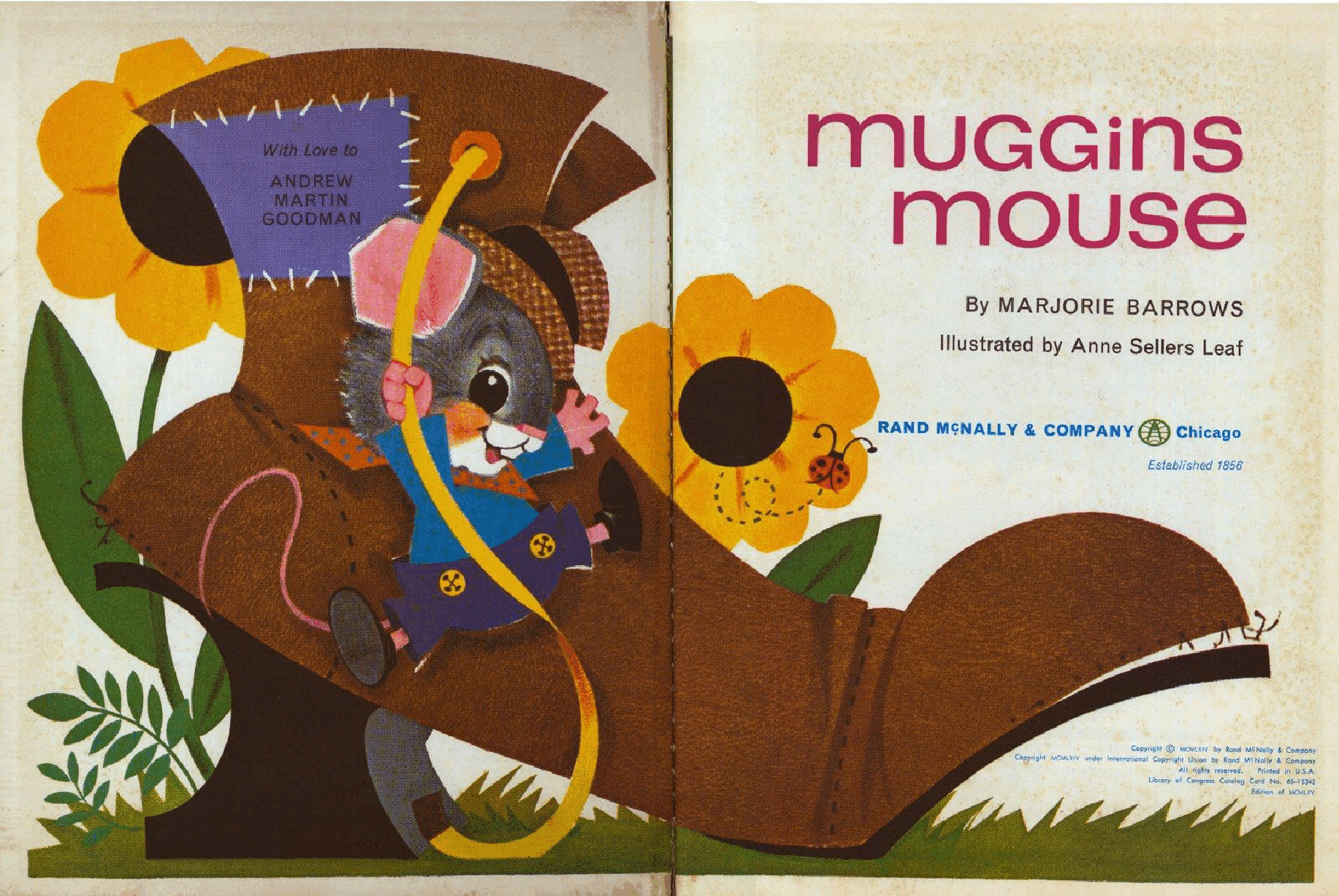 英文绘本：Muggins Mouse (1964) (Rand McNally Giant Book) (Freckled Derelict).pdf，第2页预览