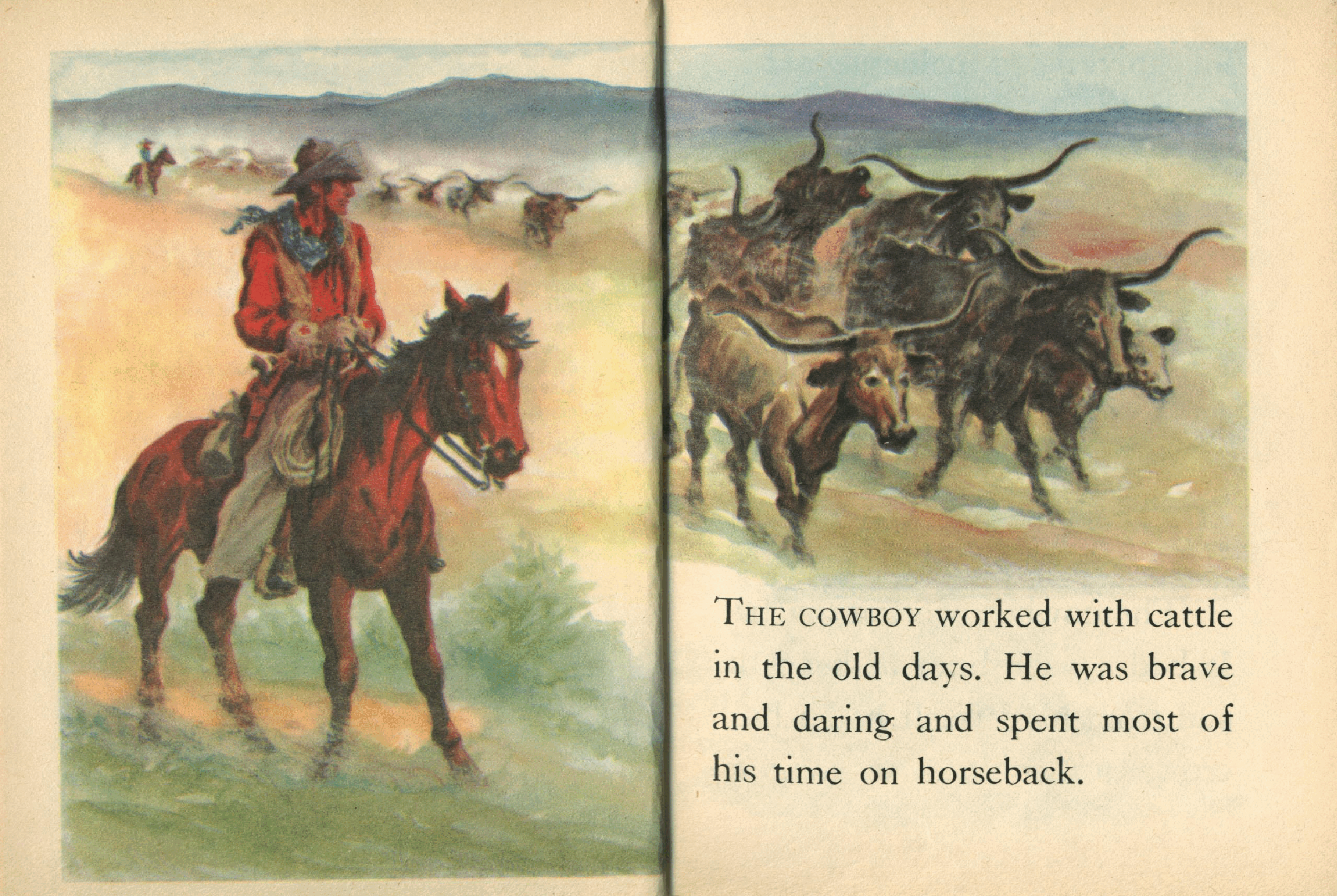 英文绘本:My Cowboy Book (Rand McNally) (Start-Right Elf Book) (circa 1980) (Slinky).pdf,第4页预览