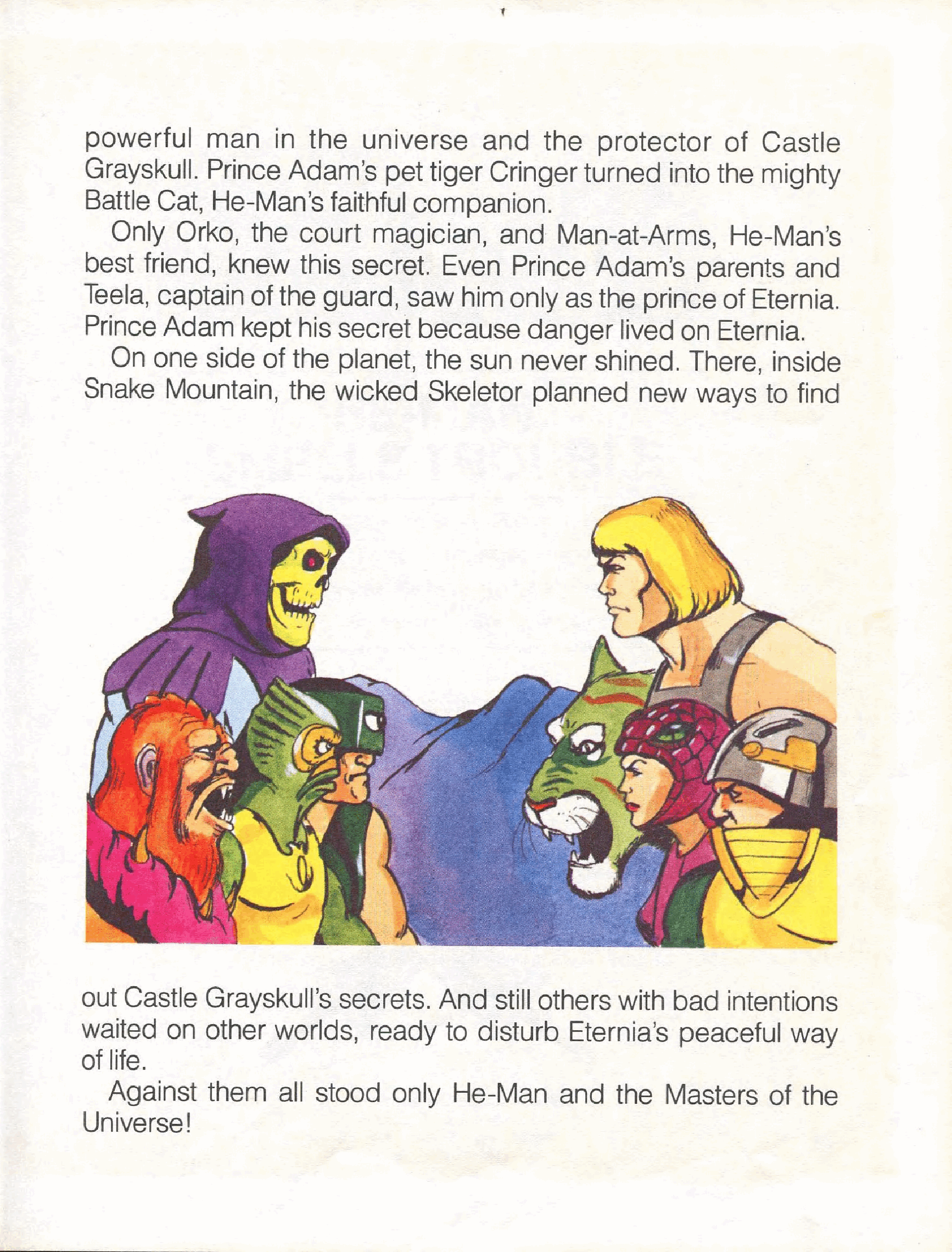 英文绘本:Masters Of the Universe He-man Smells Trouble .pdf,第3页预览