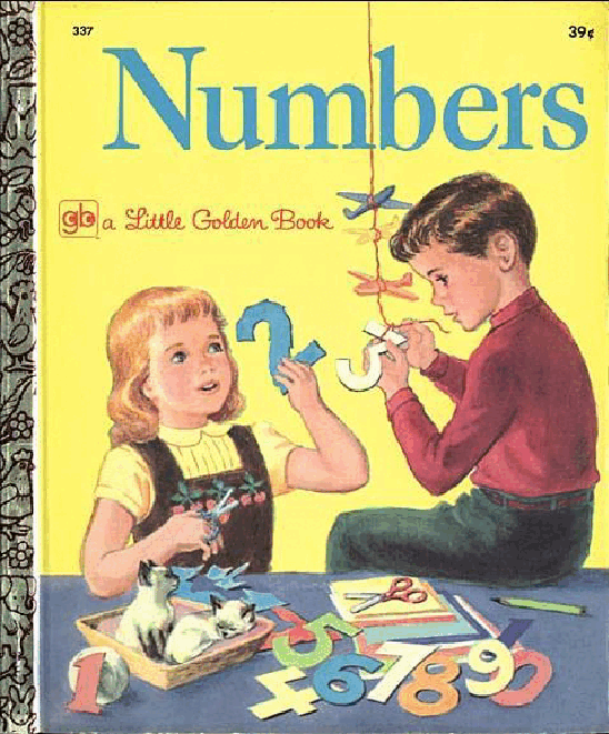 英文绘本:Golden Book - Numbers - What They Look Like and What They Do.pdf,第1页预览
