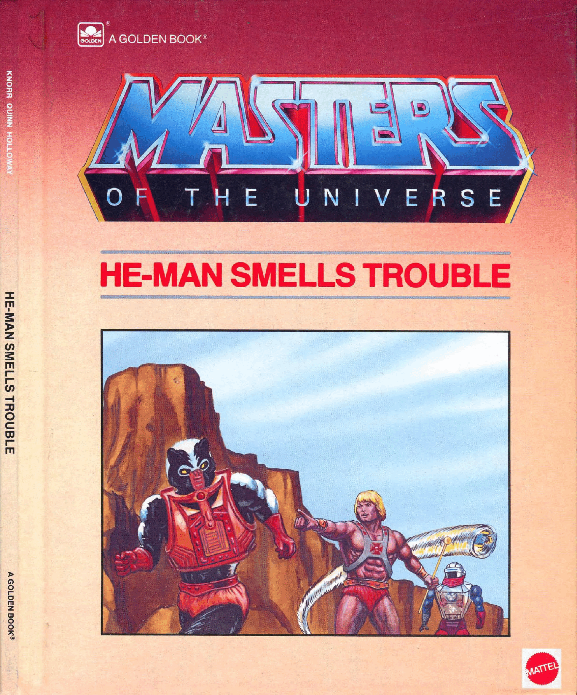 英文绘本:Masters Of the Universe He-man Smells Trouble .pdf,第1页预览