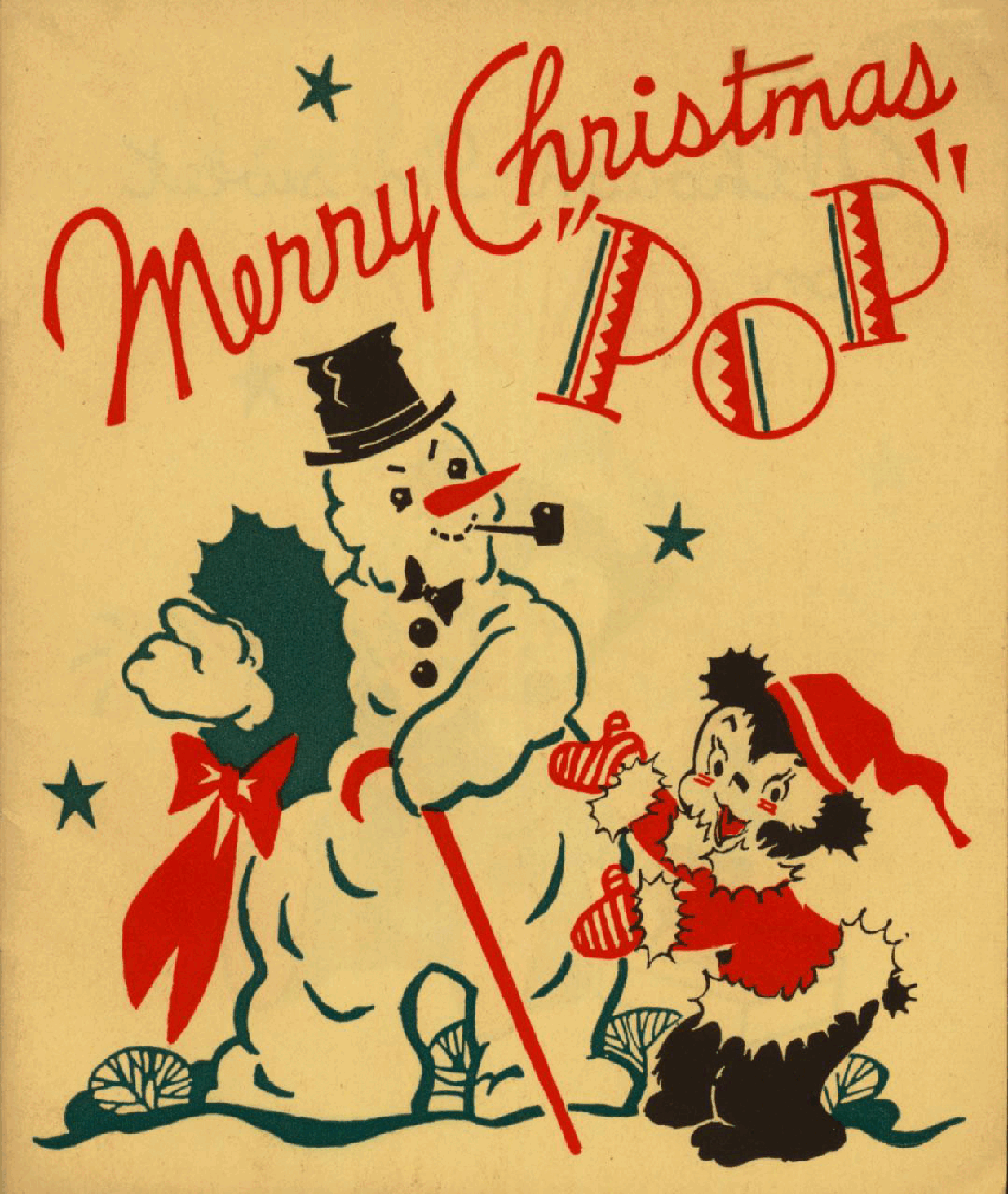 英文绘本:Merry Christmas Pop (c1930s-1940s) (goldengems).pdf,第1页预览