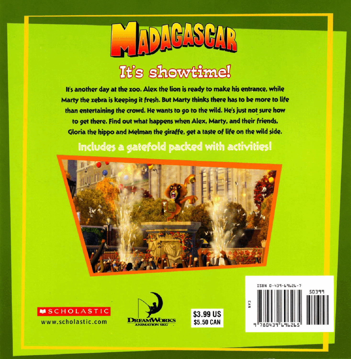 英文绘本：Madagascar - It's a Zoo in Here.pdf，第2页预览