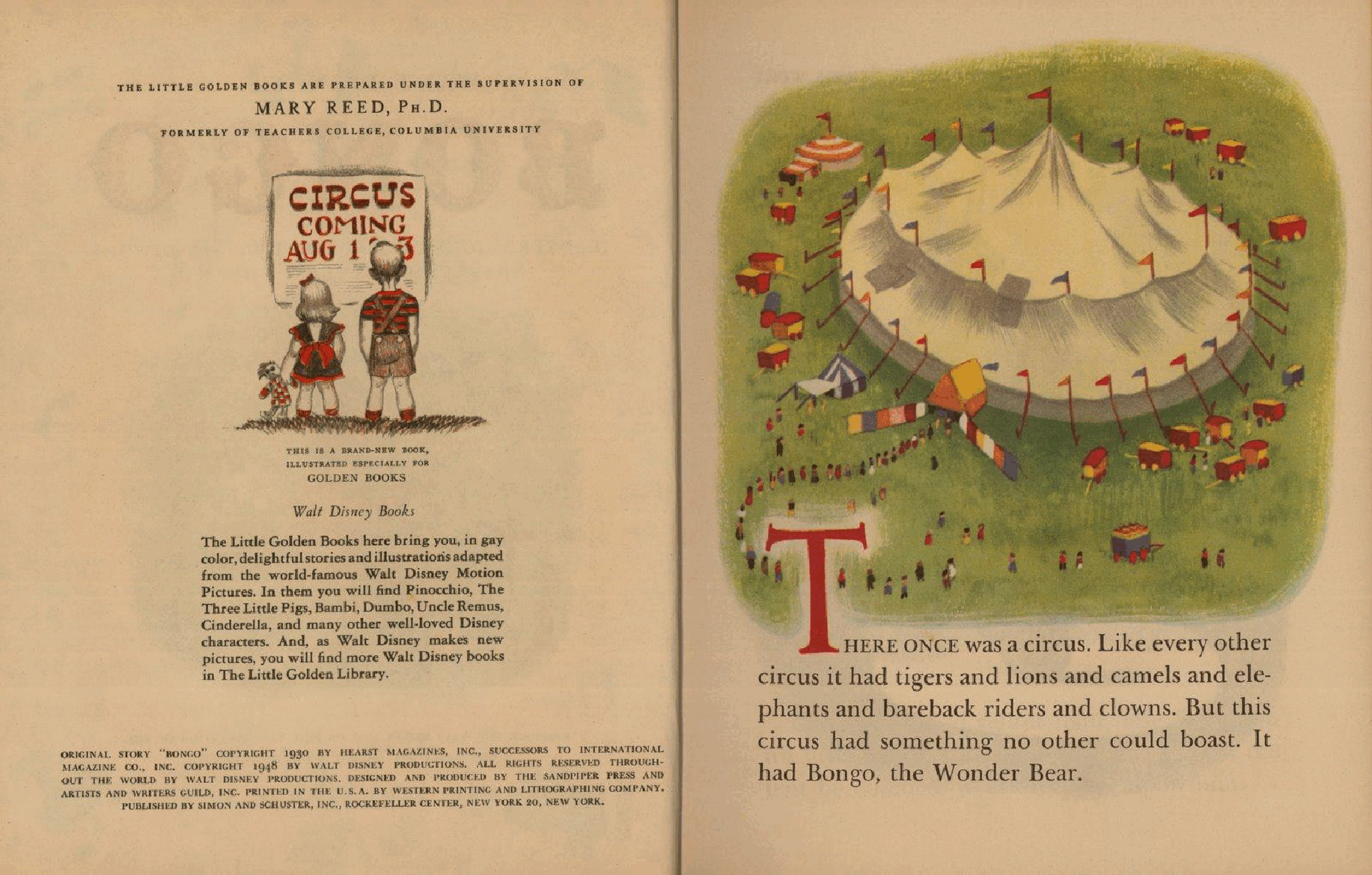 英文绘本:Little Golden Book D009 - Walt Disney's Bongo (1948) .pdf,第3页预览
