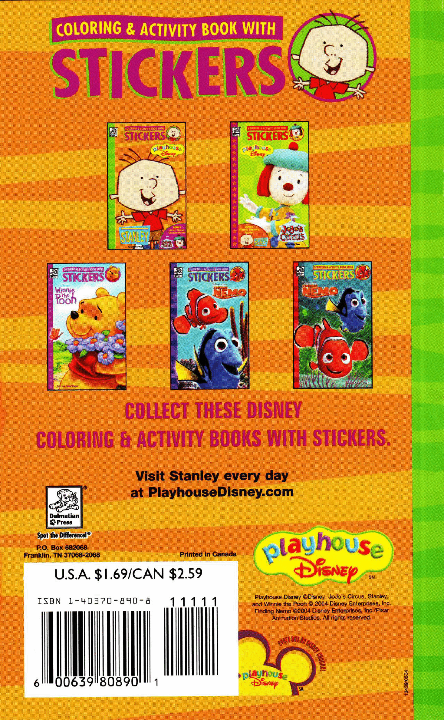 英文绘本:Playhouse Disney - Stanley.pdf,第2页预览