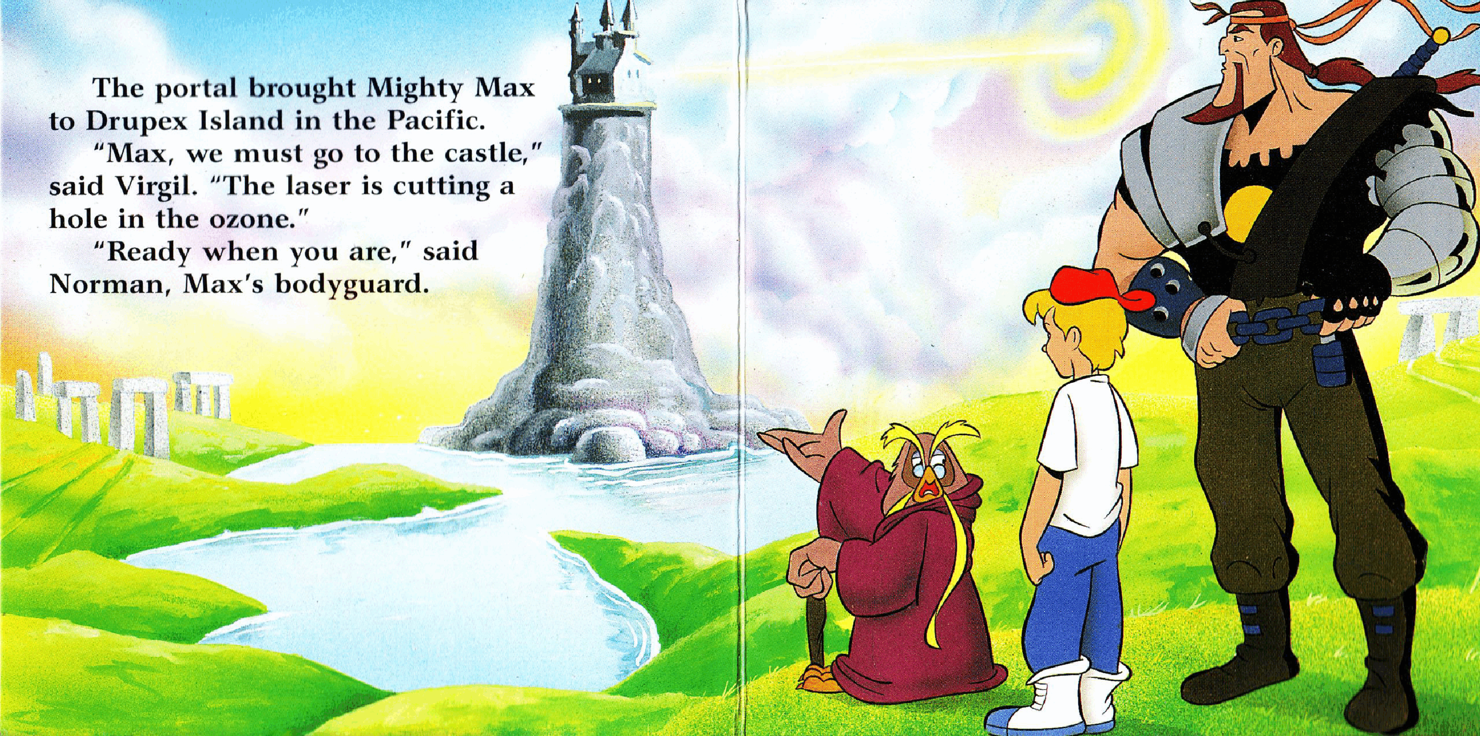 英文绘本:mighty max.pdf,第3页预览