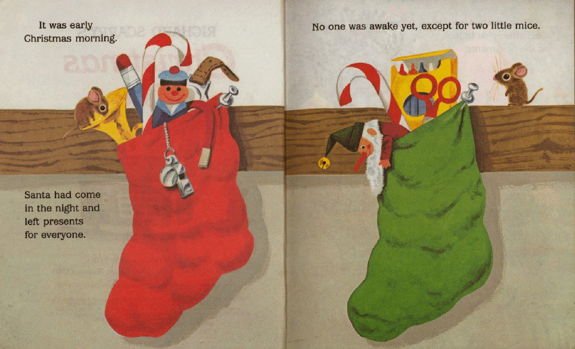 英文绘本:Little Golden Book NN - Richard Scarry's Christmas Mice (1965) (goldengems).pdf,第3页预览