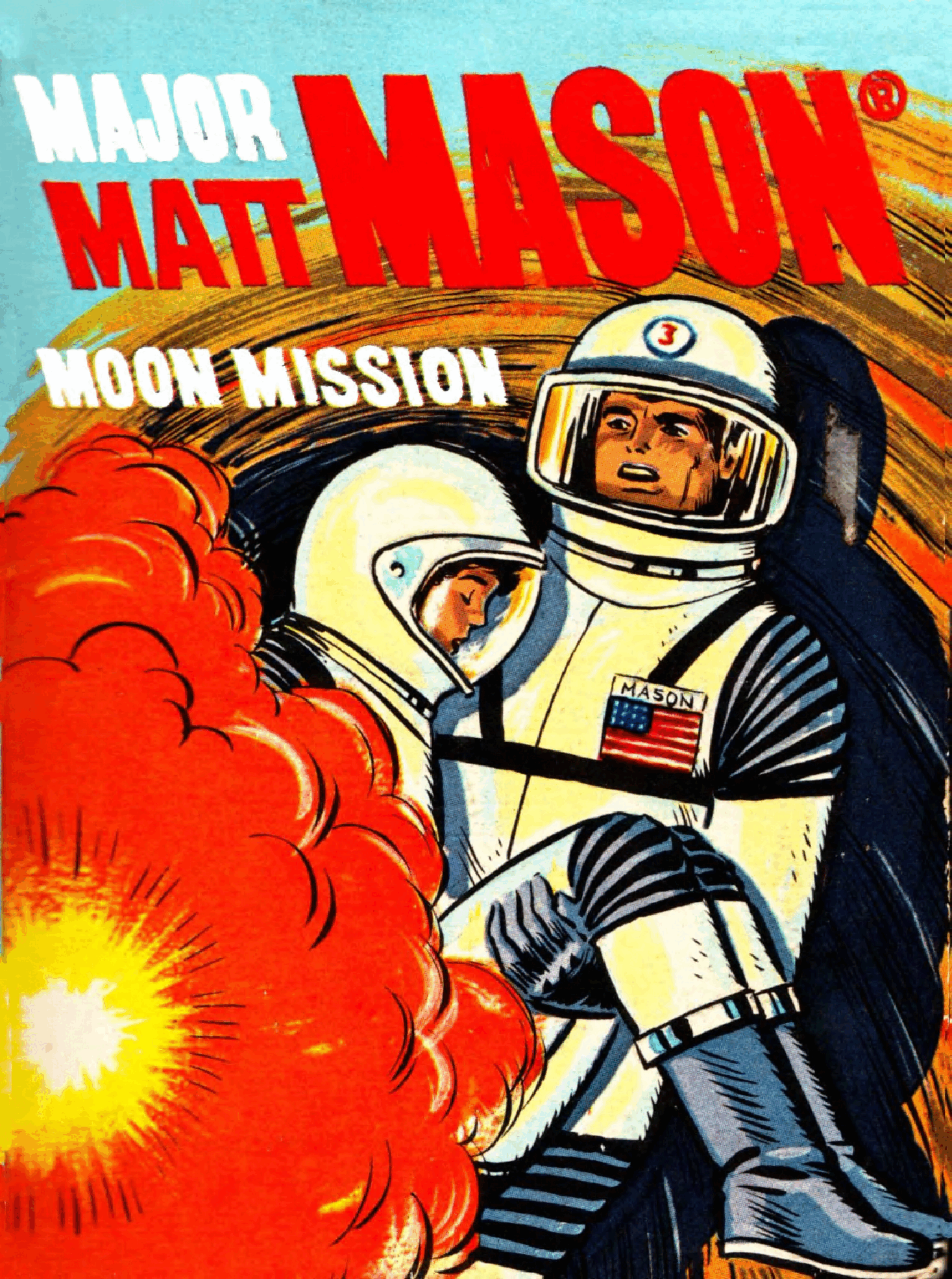 英文绘本:major matt mason - moon mission.pdf,第1页预览