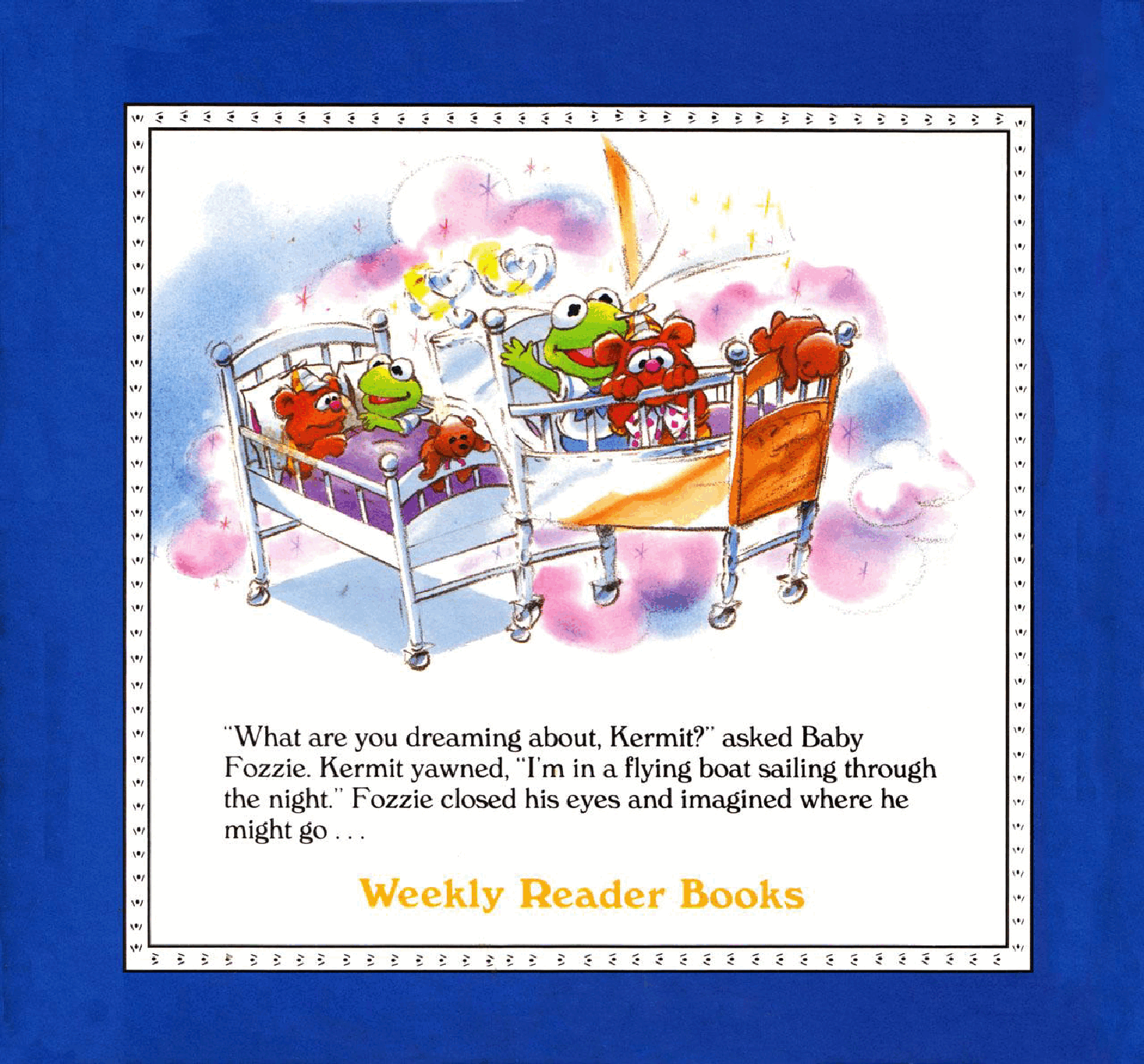 英文绘本:Muppet Babies - Baby Fozzie is Afraid of the Dark.pdf,第2页预览