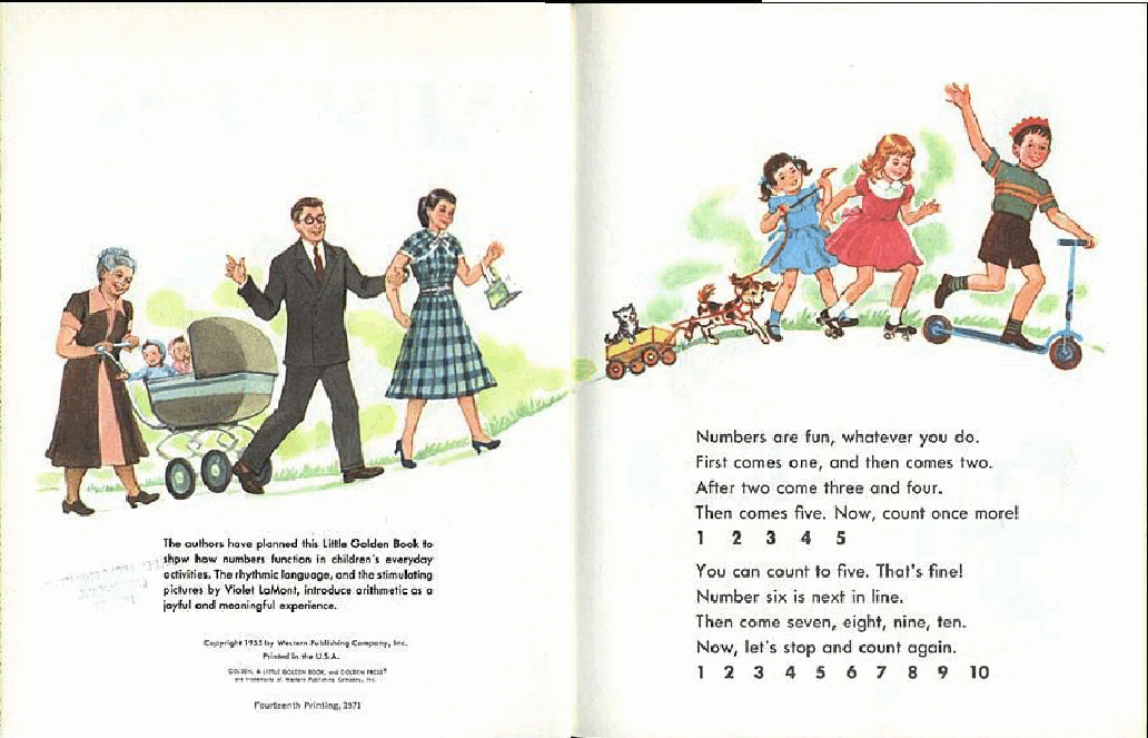 英文绘本:Golden Book - Numbers - What They Look Like and What They Do.pdf,第3页预览