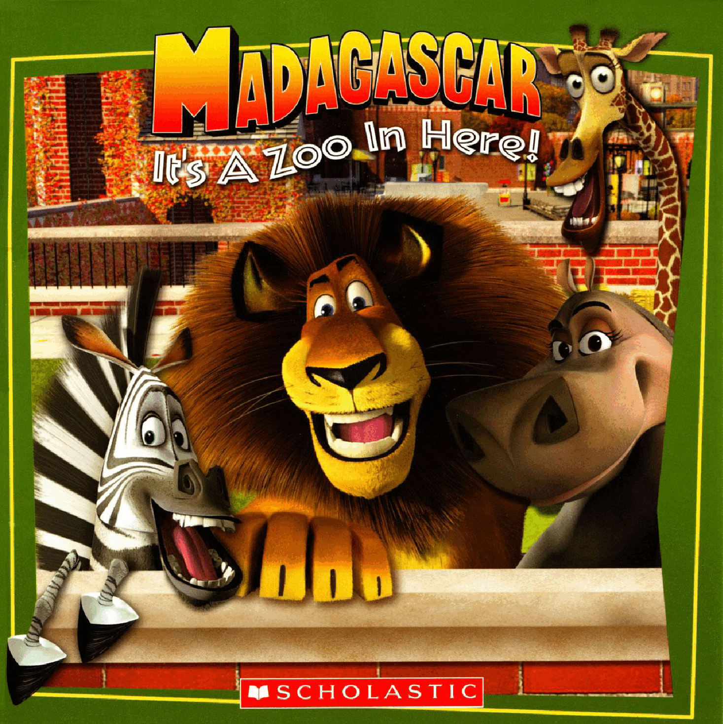 英文绘本：Madagascar - It's a Zoo in Here.pdf，第1页预览