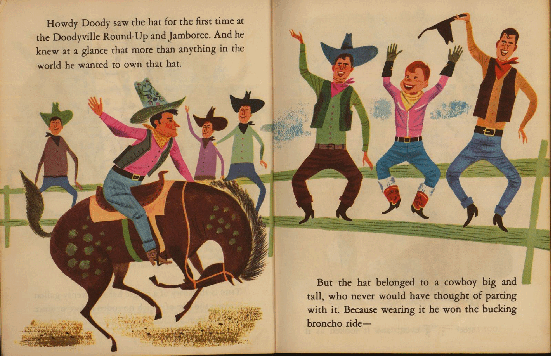 Little Golden Book 0184 - Howdy Doody and his Magic Hat.pdf,第4页预览
