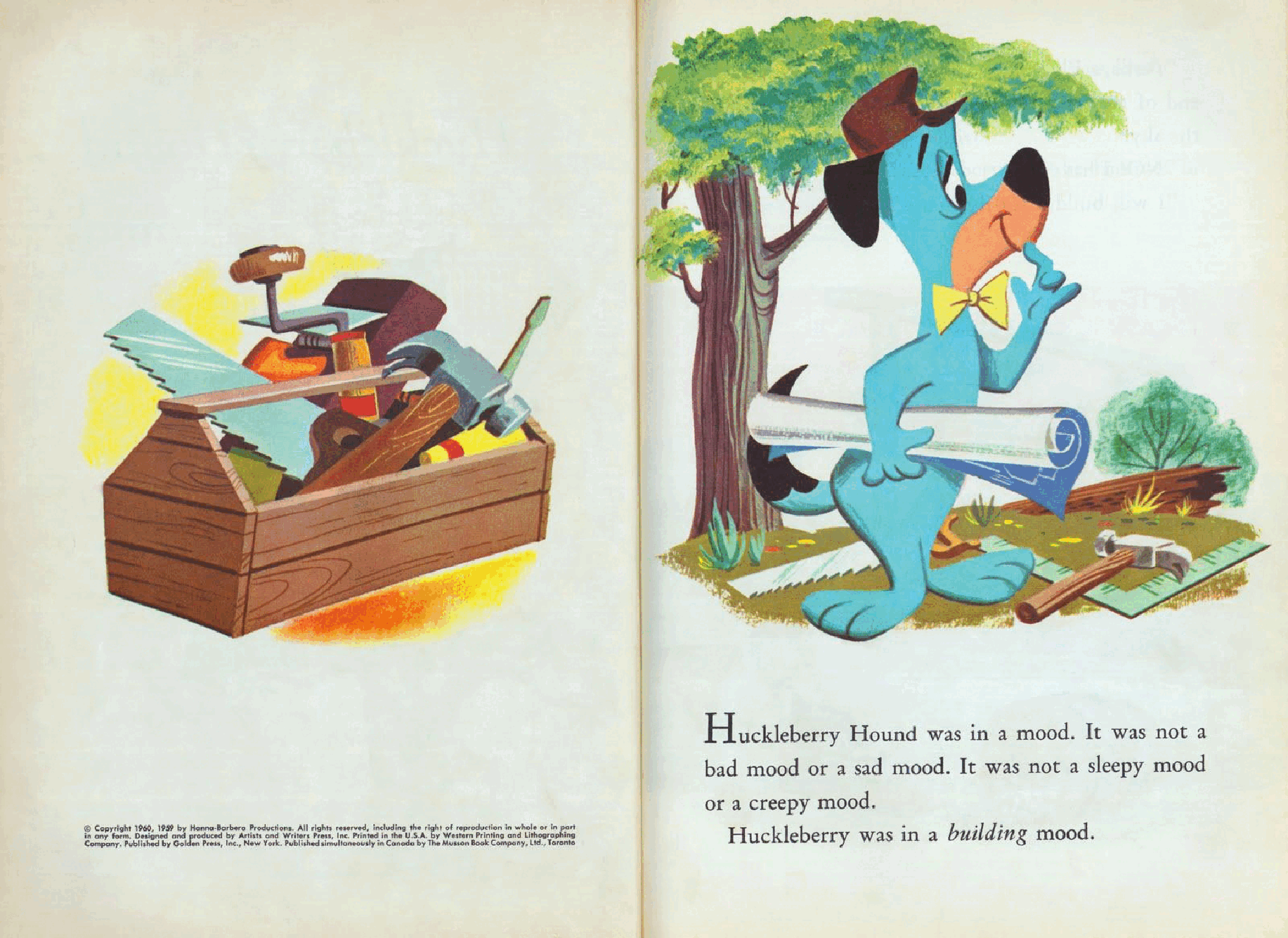 Huckleberry Hound and Yogi Bear - Huckleberry Hound Builds a House.pdf,第3页预览
