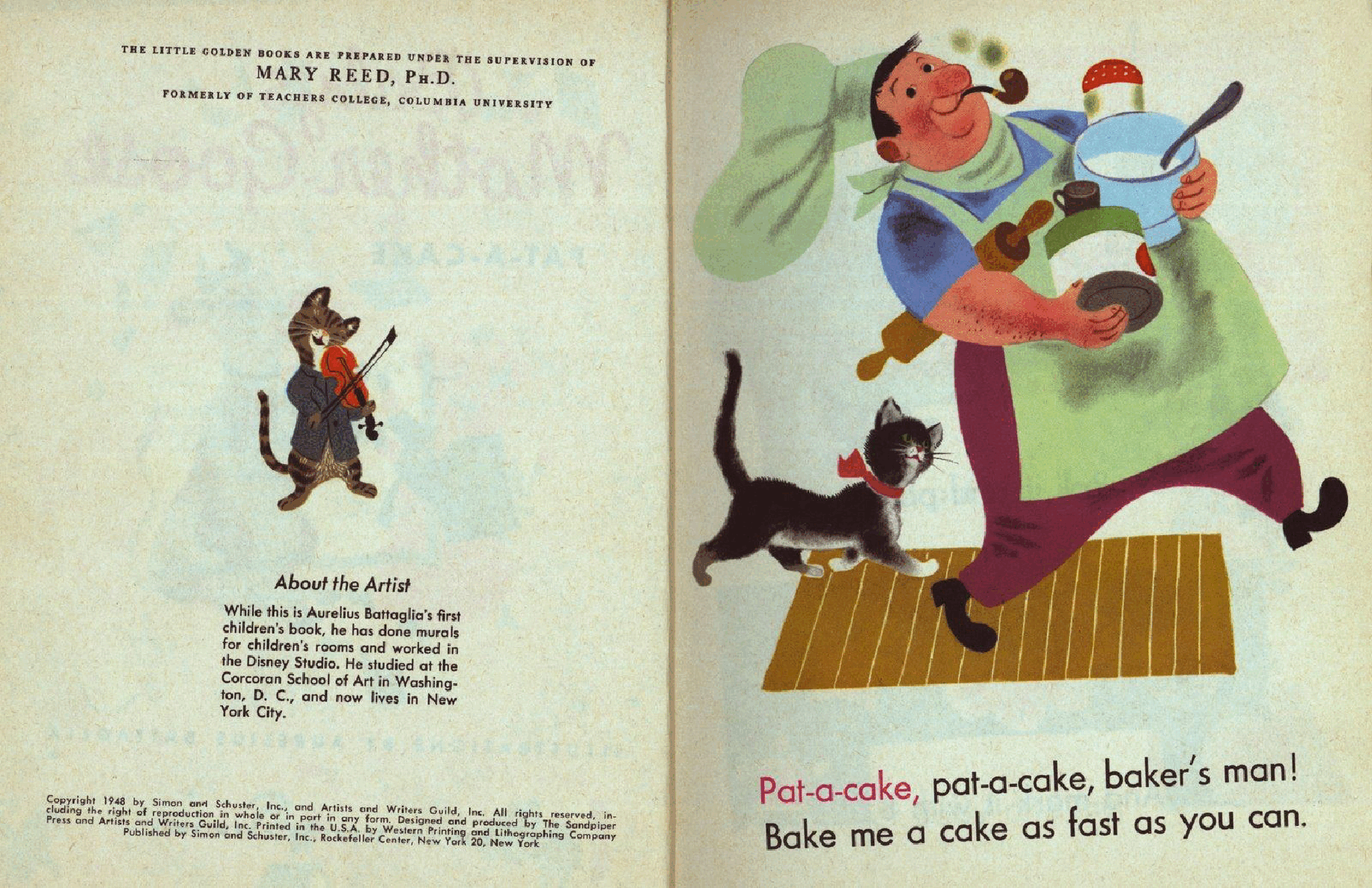 Little Golden Book #0303 - Baby's Mother Goose - PAT-A-CAKE .pdf,第3页预览