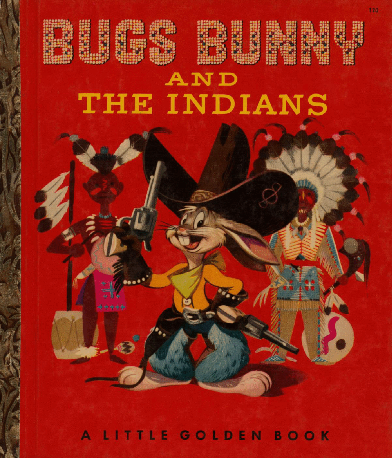 Little Golden Book 0120 - Bugs Bunny and The Indians .pdf,第1页预览