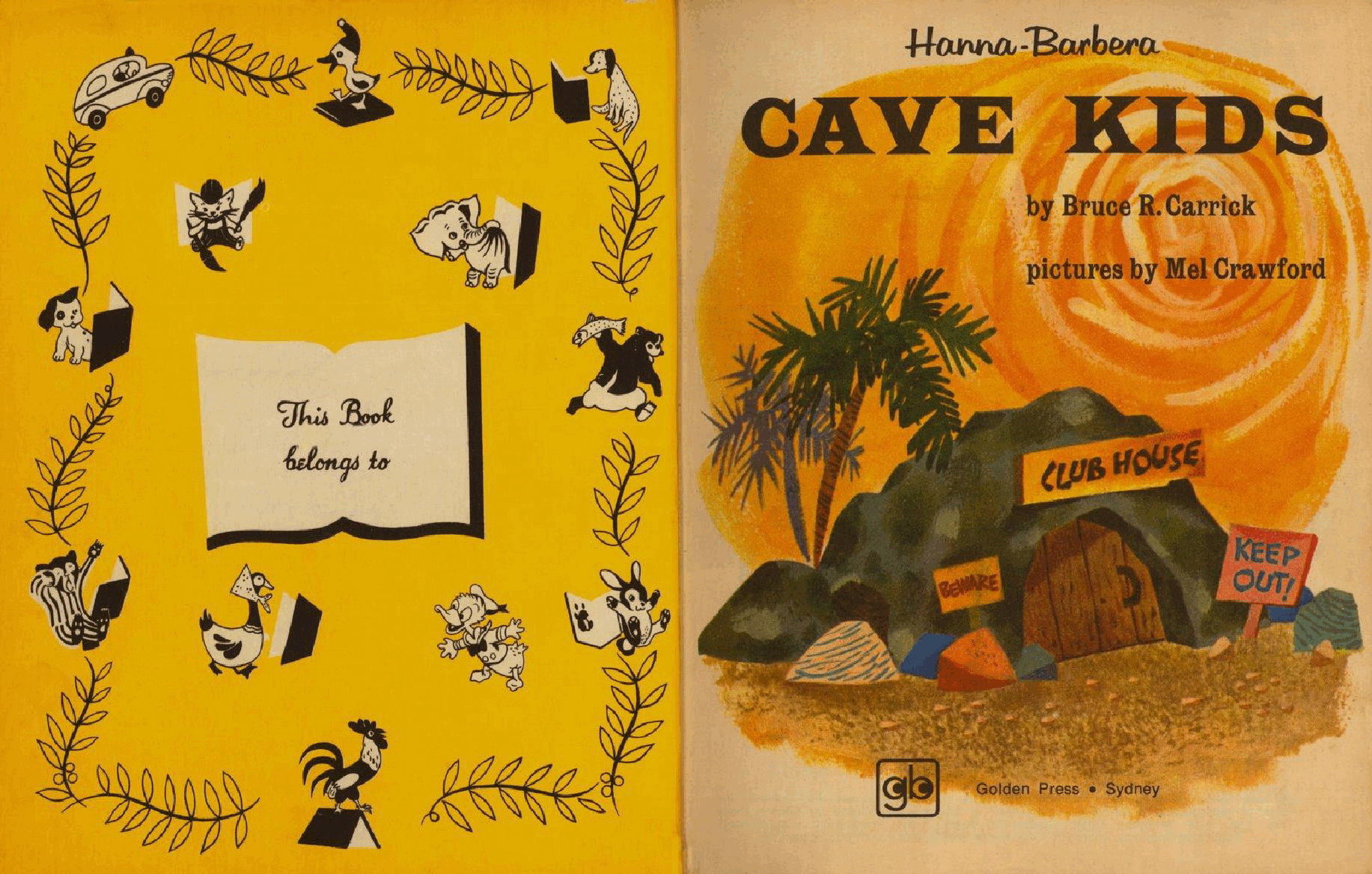 Little Golden Book #0292 - Hanna-Barbera Cave Kids.pdf,第2页预览
