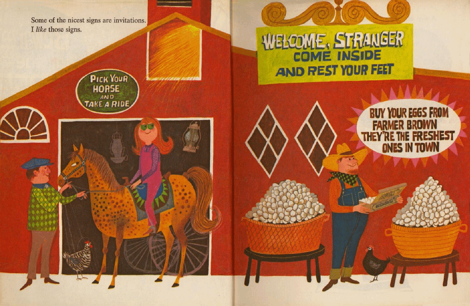 Little Golden Book 0105 - Never Pat a Bear - A Book About Signs.pdf,第4页预览