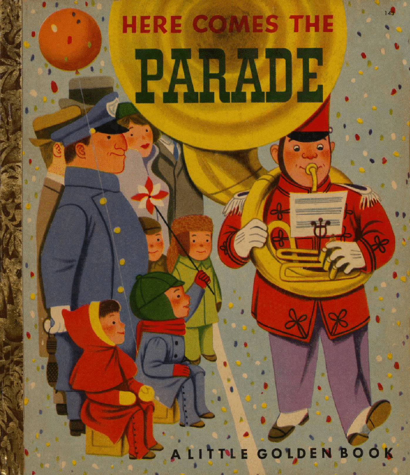 Little Golden Book 0143 - Here Comes The Parade.pdf,第1页预览