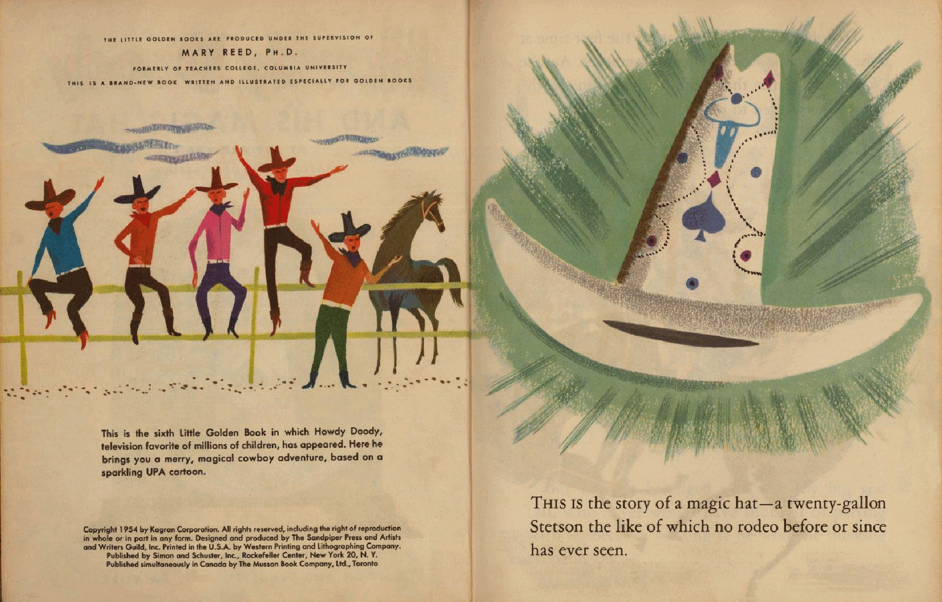 Little Golden Book 0184 - Howdy Doody and his Magic Hat.pdf,第3页预览