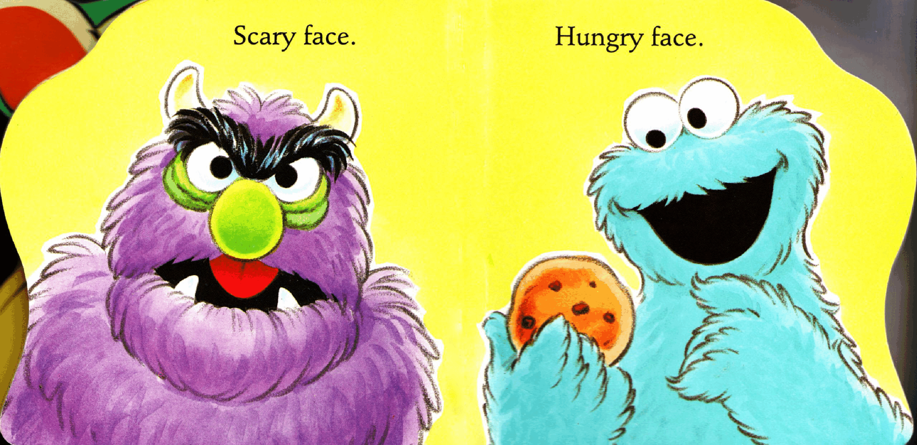 英文绘本:monster faces.pdf,第4页预览
