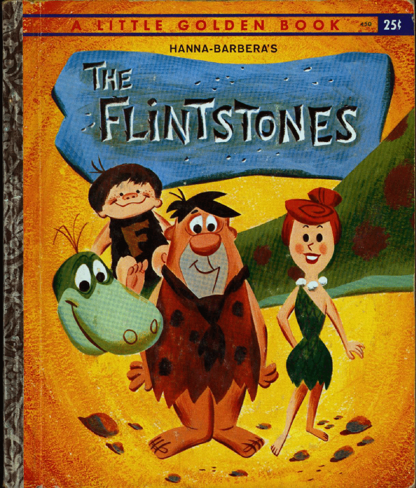 Little Golden Book #0450 - Hanna-Barbera's The Flintstones .pdf,第1页预览