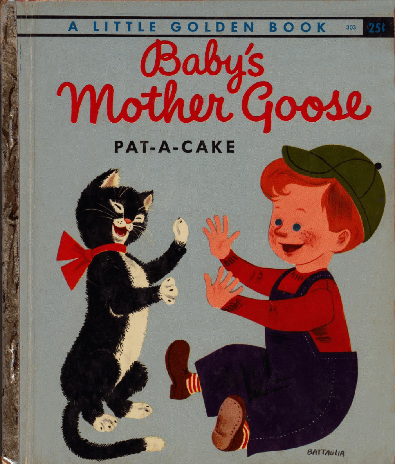 Little Golden Book #0303 - Baby's Mother Goose - PAT-A-CAKE .pdf,第1页预览