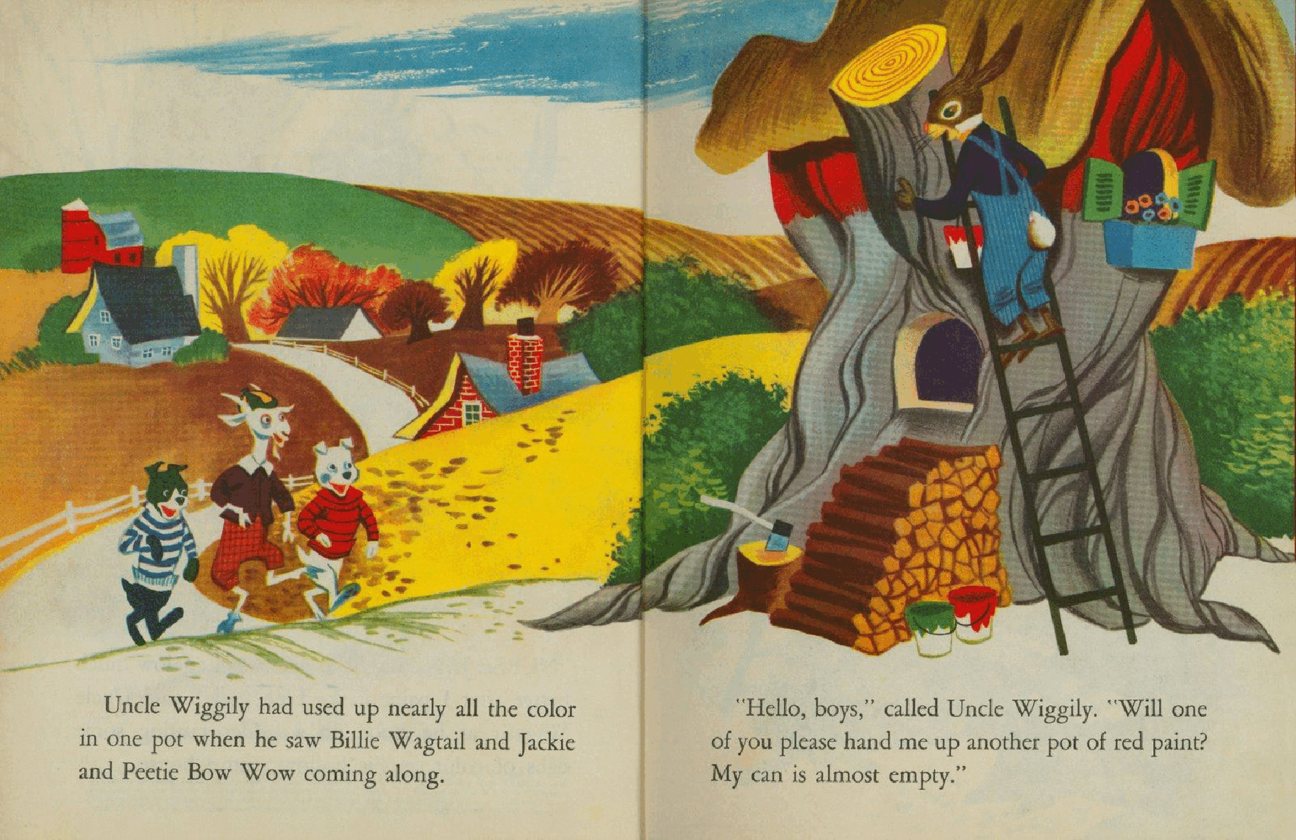Little Golden Book 0148 - Uncle Wiggily.pdf,第4页预览