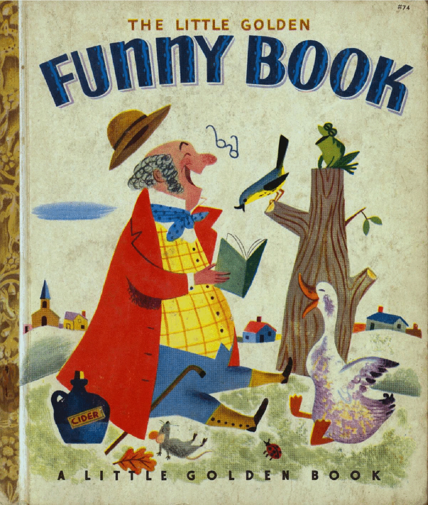 Little Golden Book #0074 - The Little Golden Funny Book (1950) (Freckled Derelict).pdf,第1页预览
