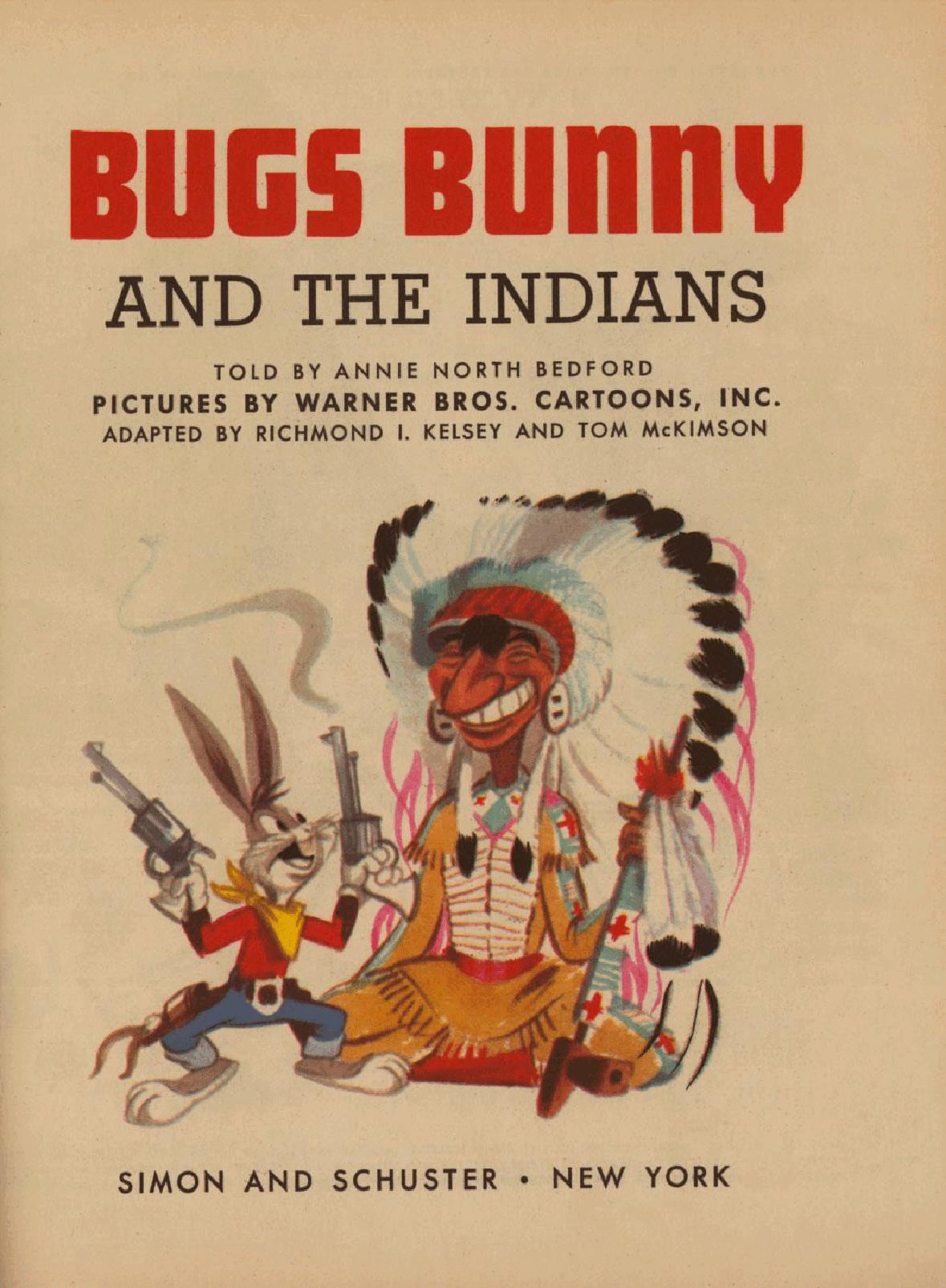 Little Golden Book 0120 - Bugs Bunny and The Indians .pdf,第2页预览