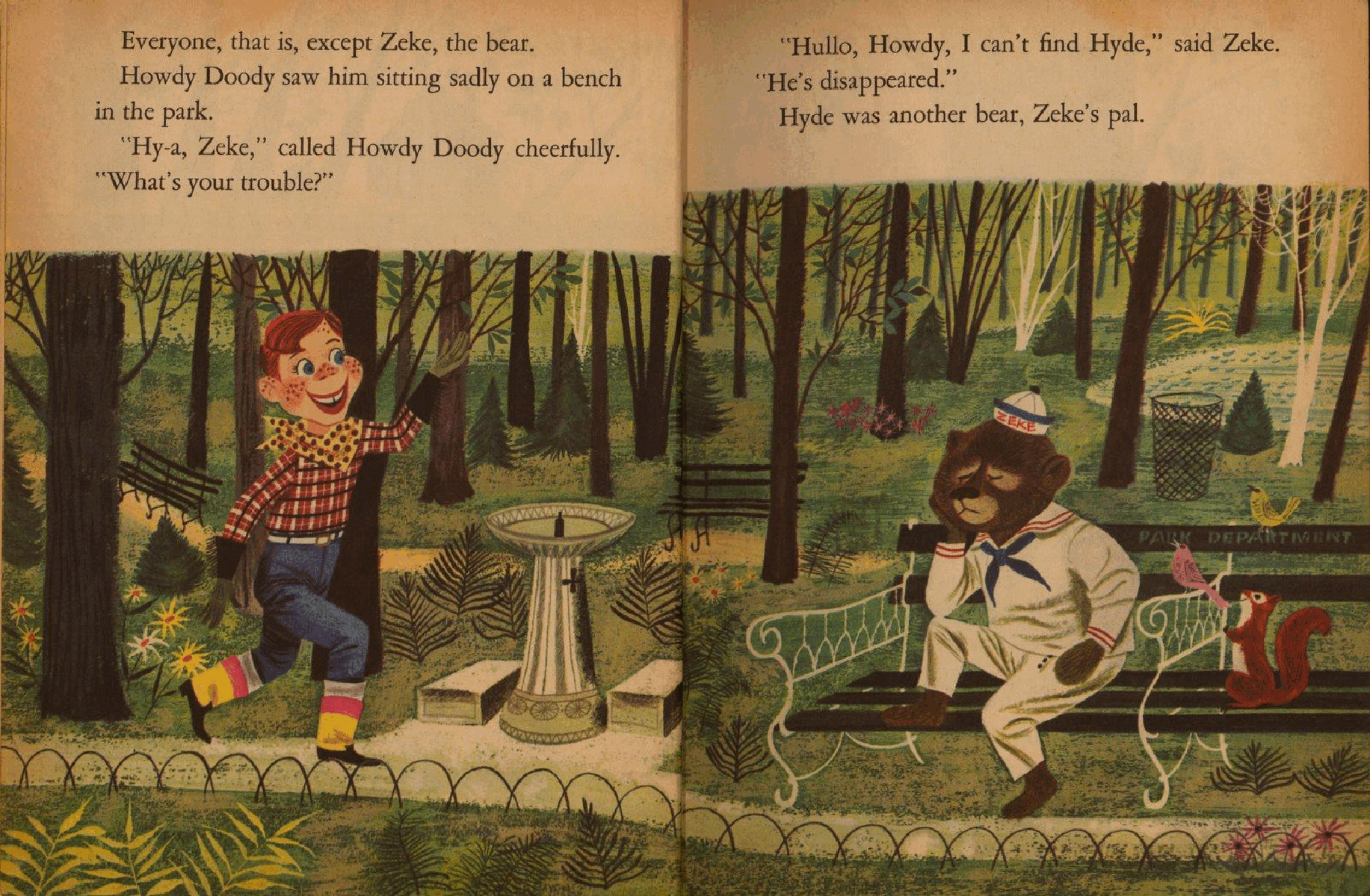 Little Golden Book 0252 - Howdy Doody's Animal Friends.pdf,第4页预览