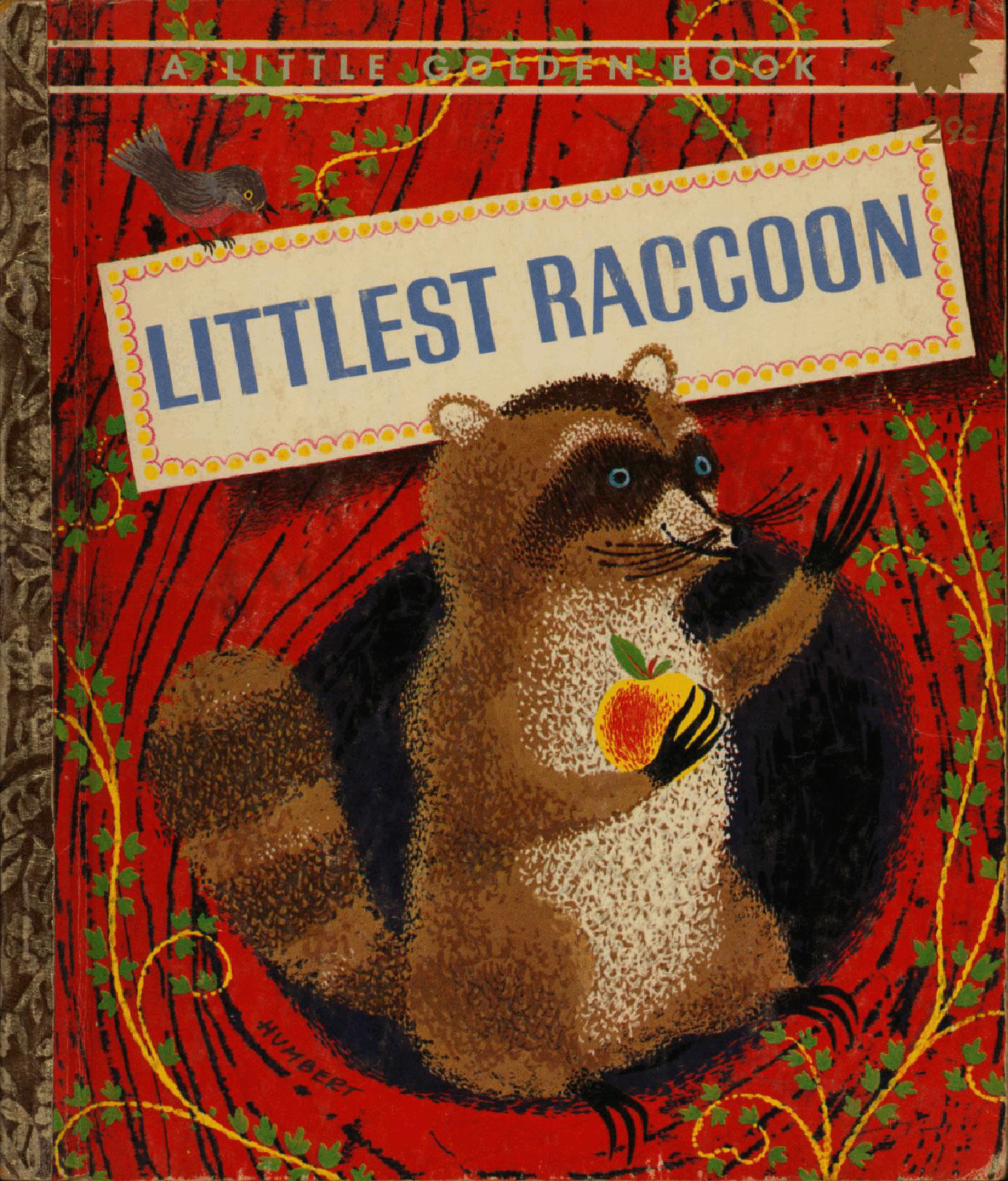 Little Golden Book 0457 - Littlest Raccoon.pdf,第1页预览